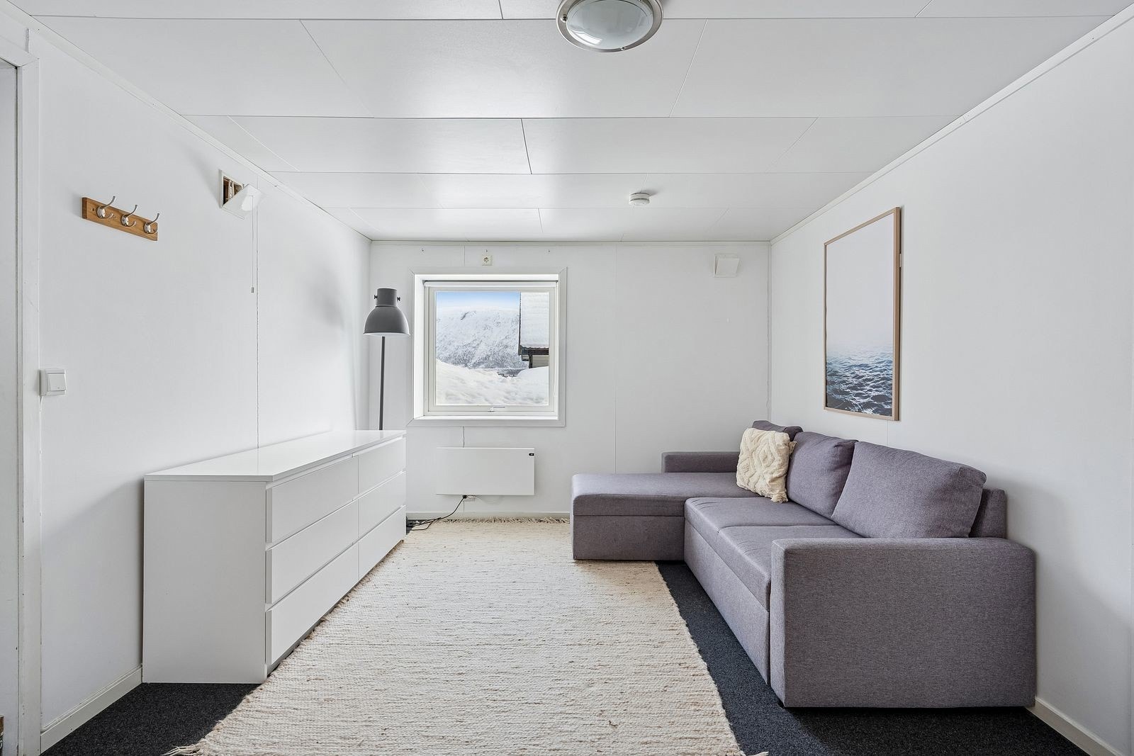 En koselig leilighet beliggende i rolig og etablert boligområde på Tromsøya.