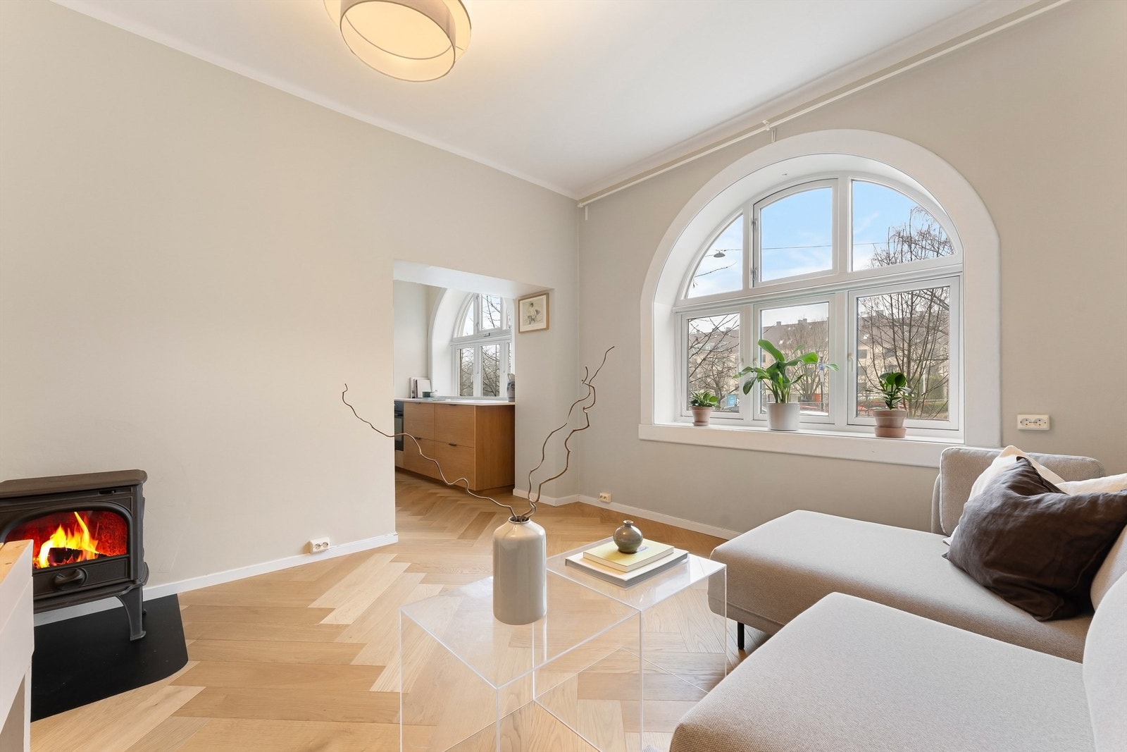 Velkommen til Ole Bulls gate 45. En meget delikat og romslig 1-roms leilighet på Torshov med svært god planløsning Galleribilde