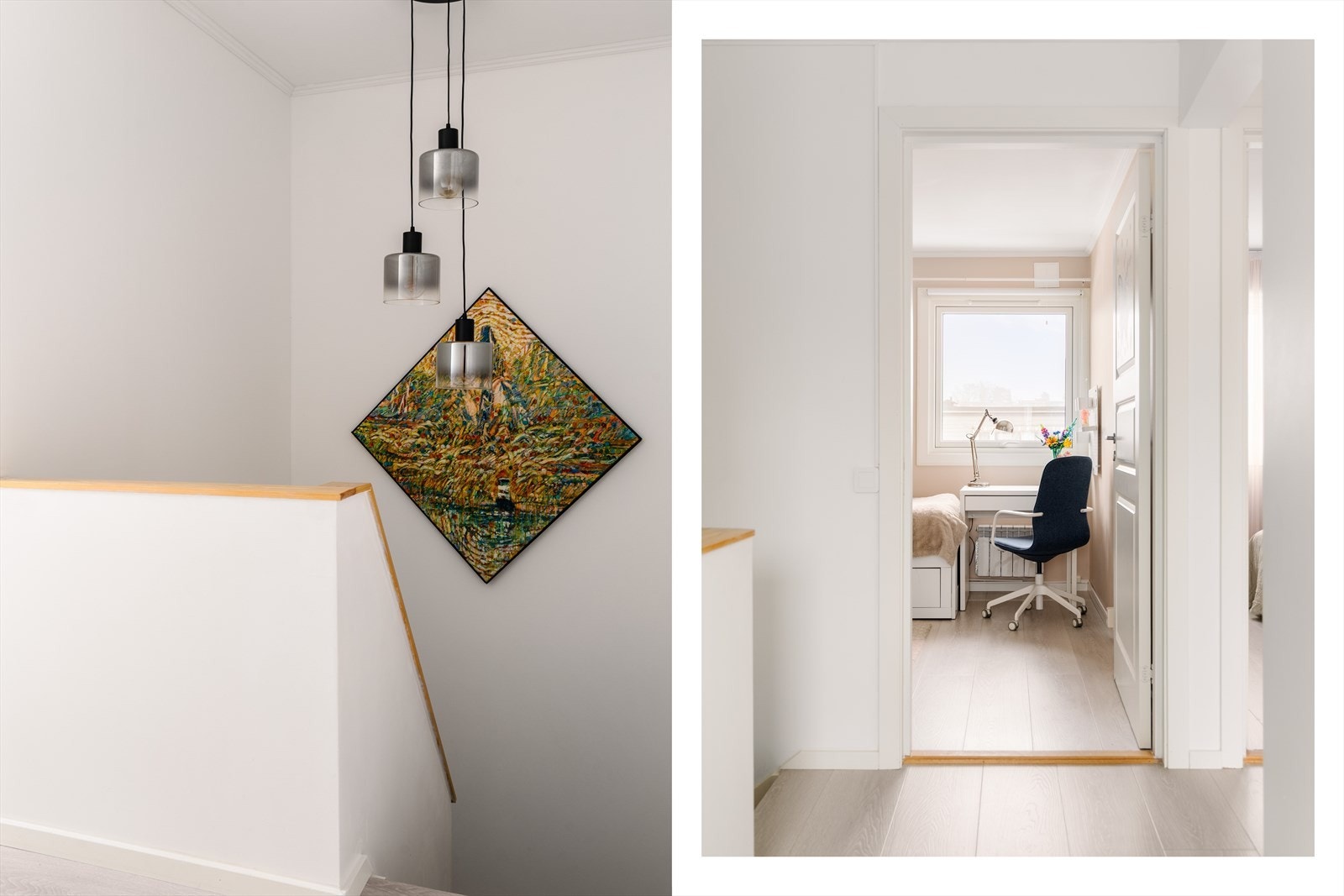 Trappeoppgangen til 2. etasje. Galleribilde