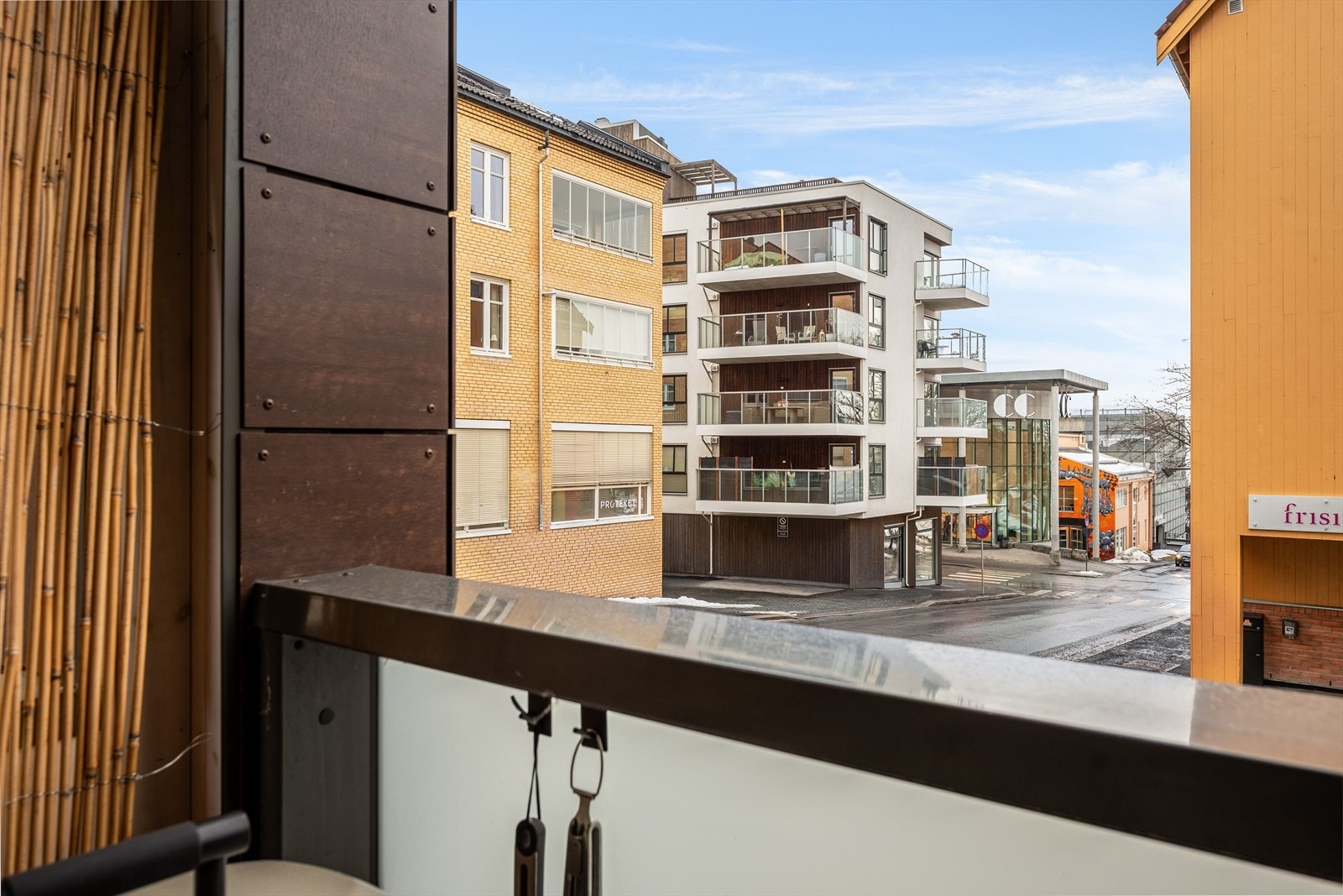 Utsikt fra balkongen. Galleribilde