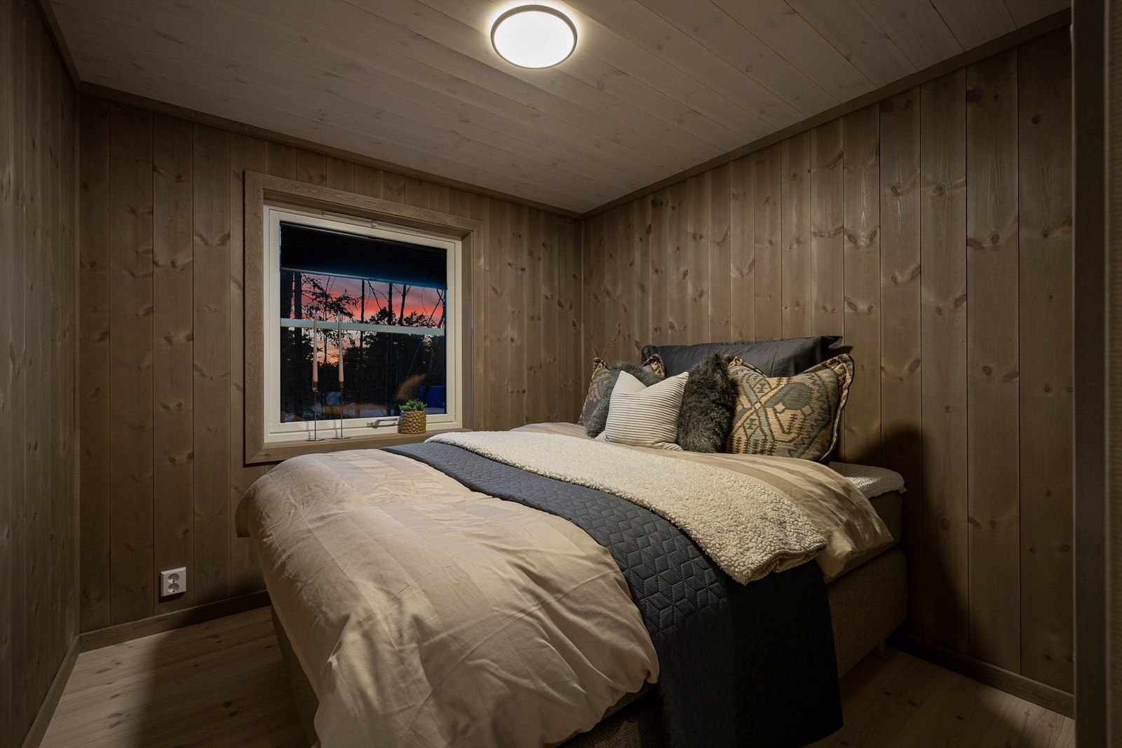 Begge soverom er av gode størrelser - soverom II på nesten 8 kvm. Galleribilde