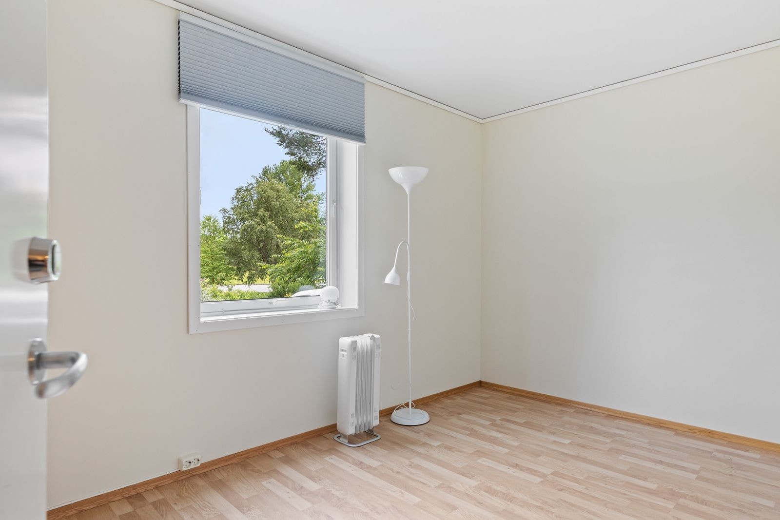 Det minste rommet er på 9,4 kvm og har god plass til seng, skrivepult og skap Galleribilde