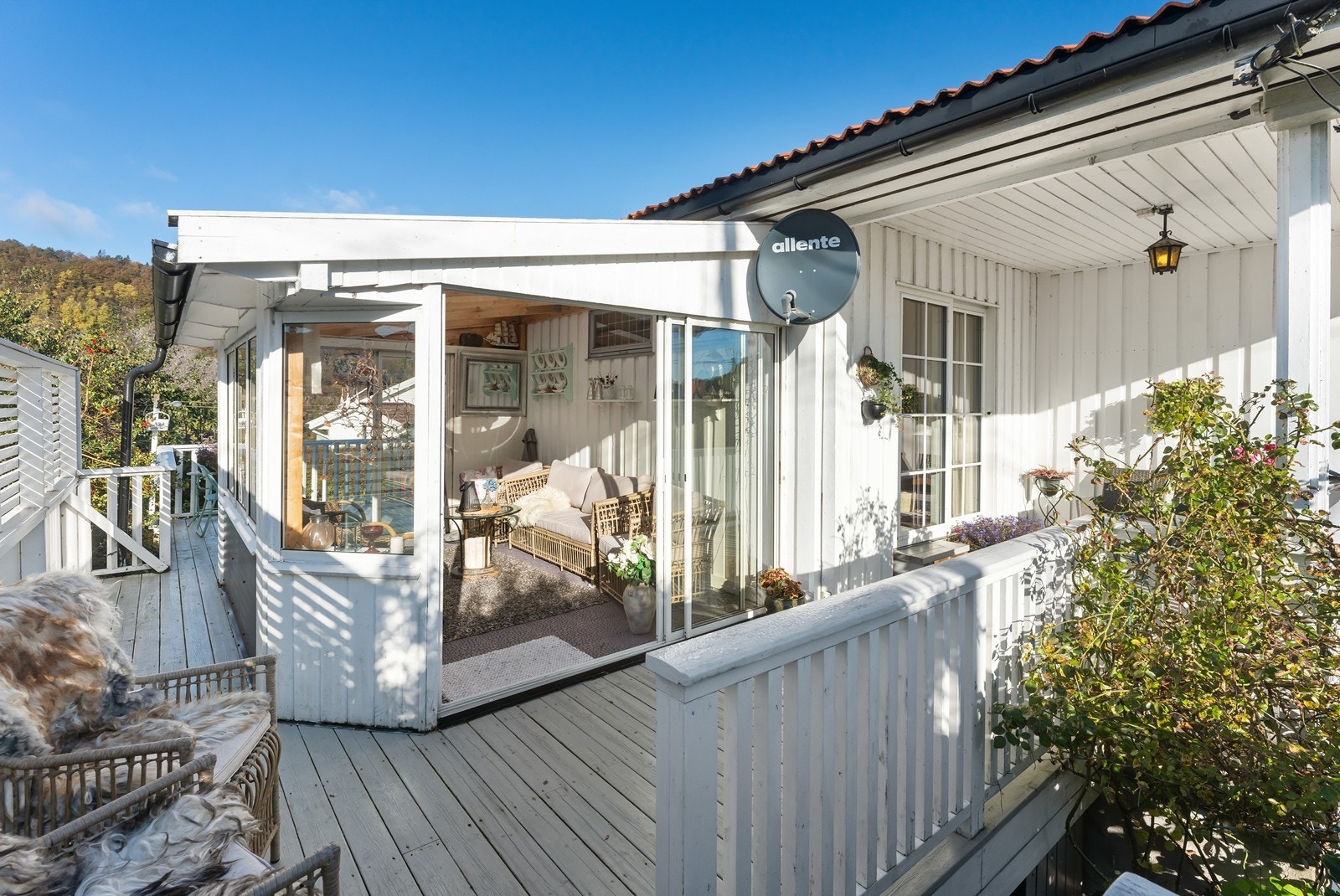 Hyggelig hagestue som ble bygget i 2013 Galleribilde