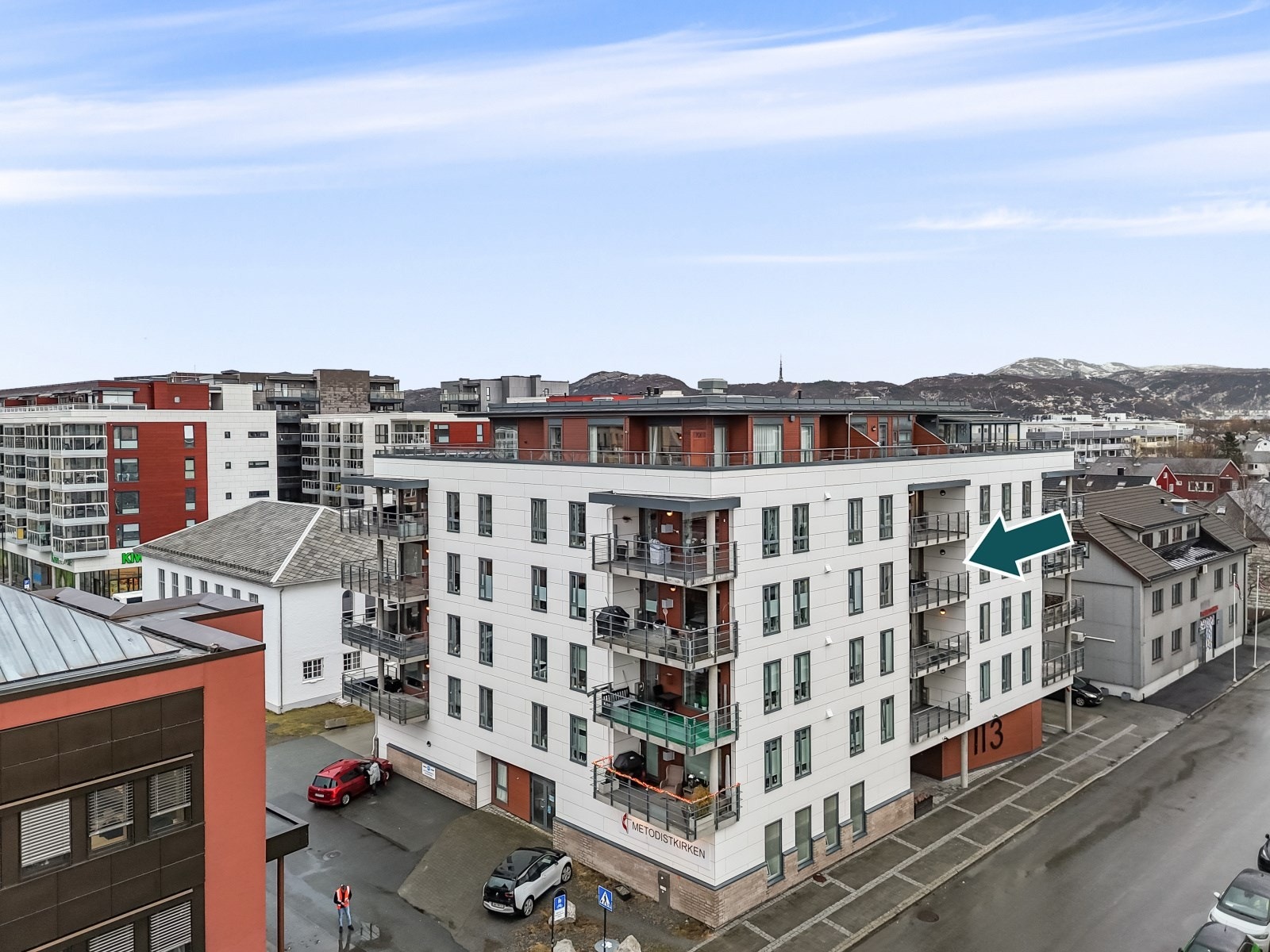 Fra leiligheten har du kort vei til alle fasiliteter Galleribilde
