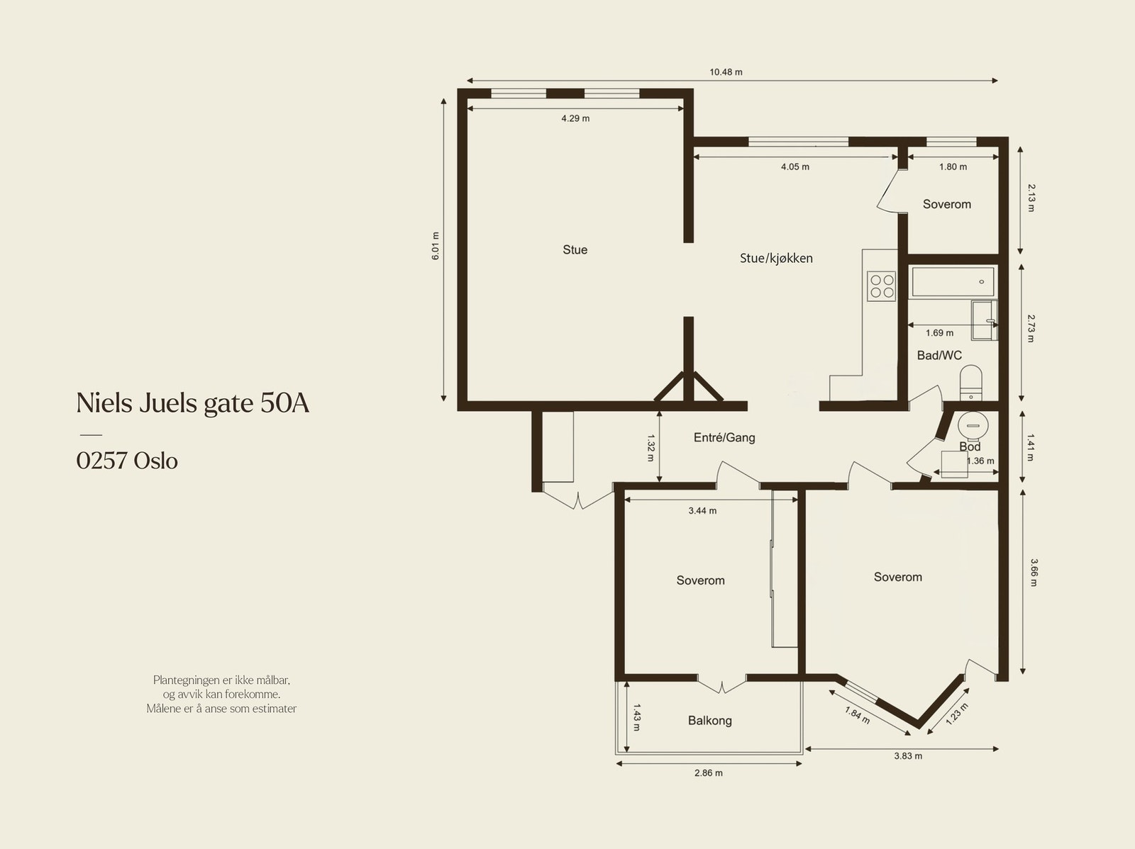 Alternativ plantegning. Galleribilde