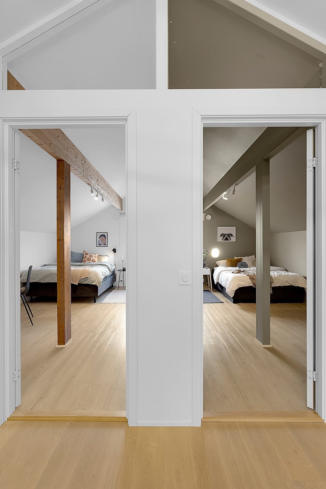 3 (4) romslige soverom, god plass til hele familien. Galleribilde