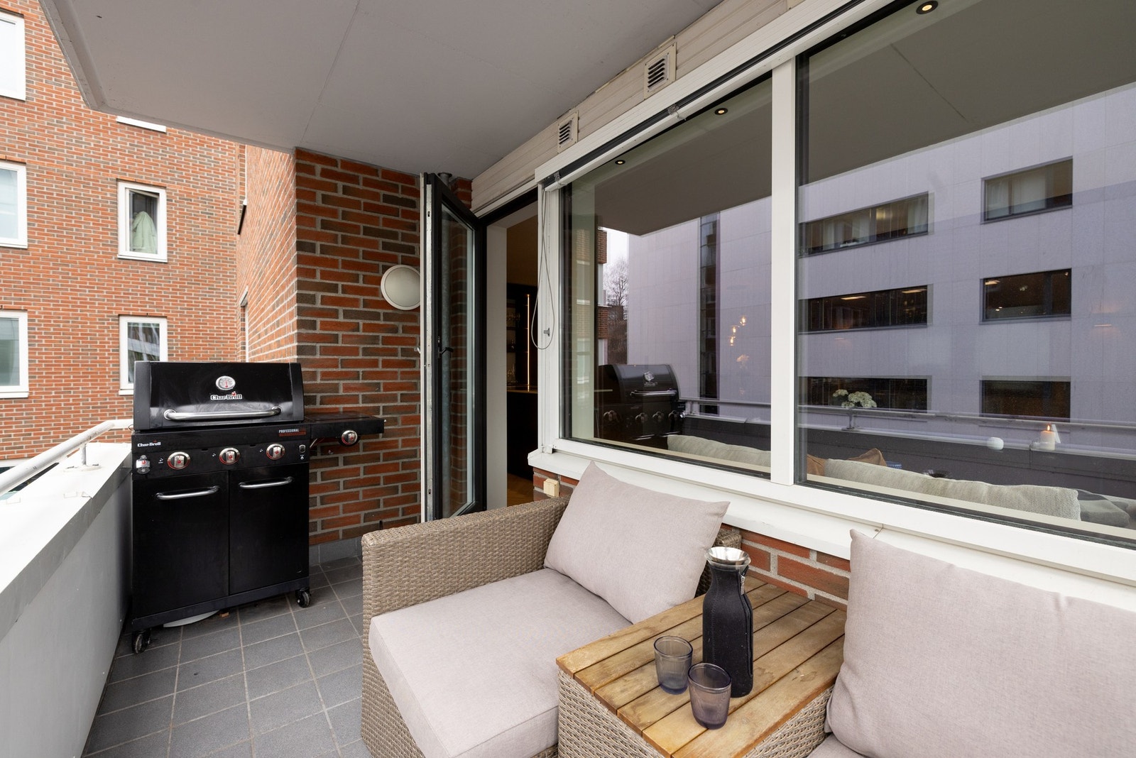 Du kan også ha grill(EL eller gass). Galleribilde