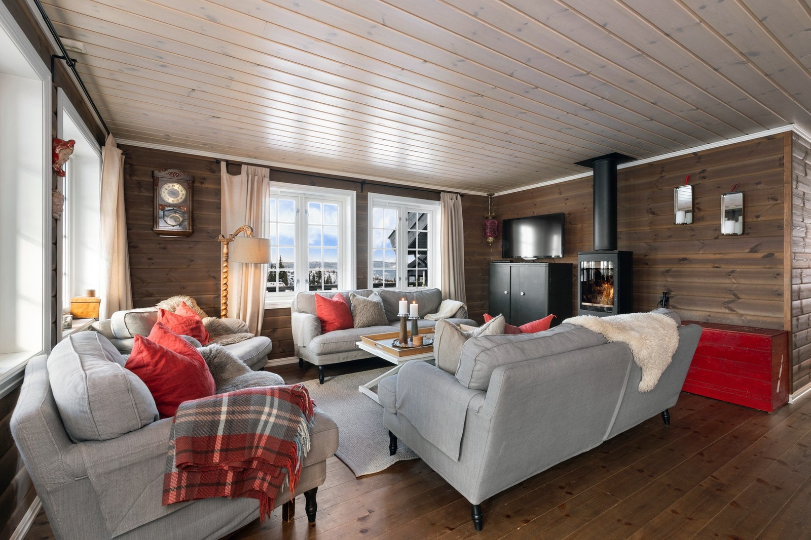 Et perfekt sted å slappe av etter en lang dag ute på ski. Galleribilde