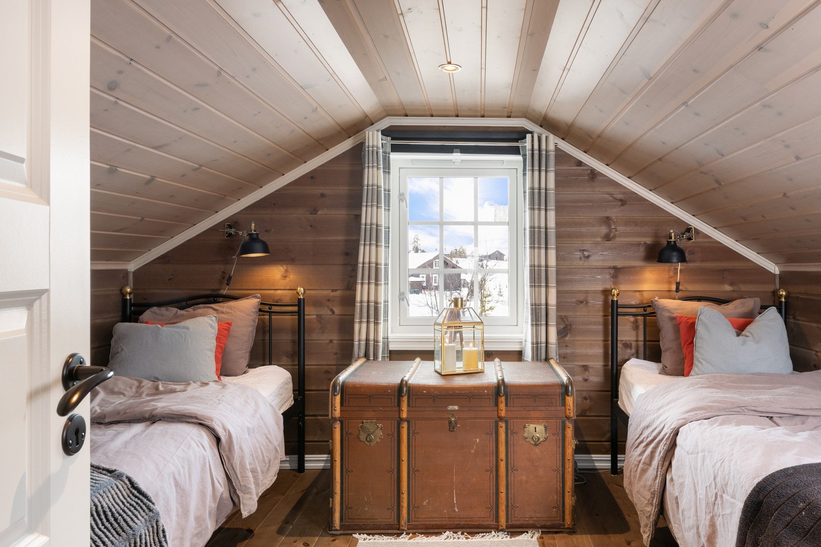 Det andre hemsrommet er innredet med to enkeltsenger. Galleribilde