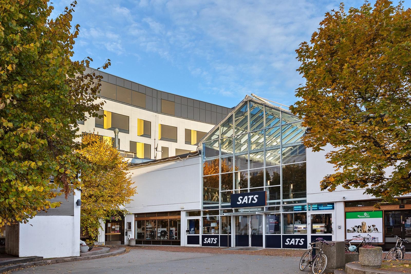 Gode treningssentre i nærheten som Sats og Evo. Galleribilde