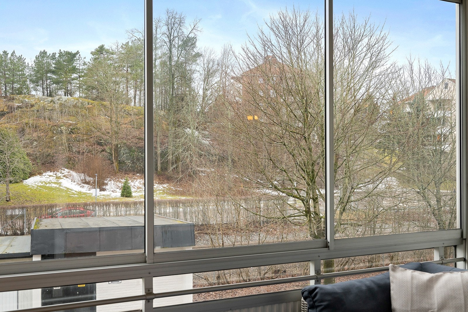 Utsyn fra balkongen. Galleribilde