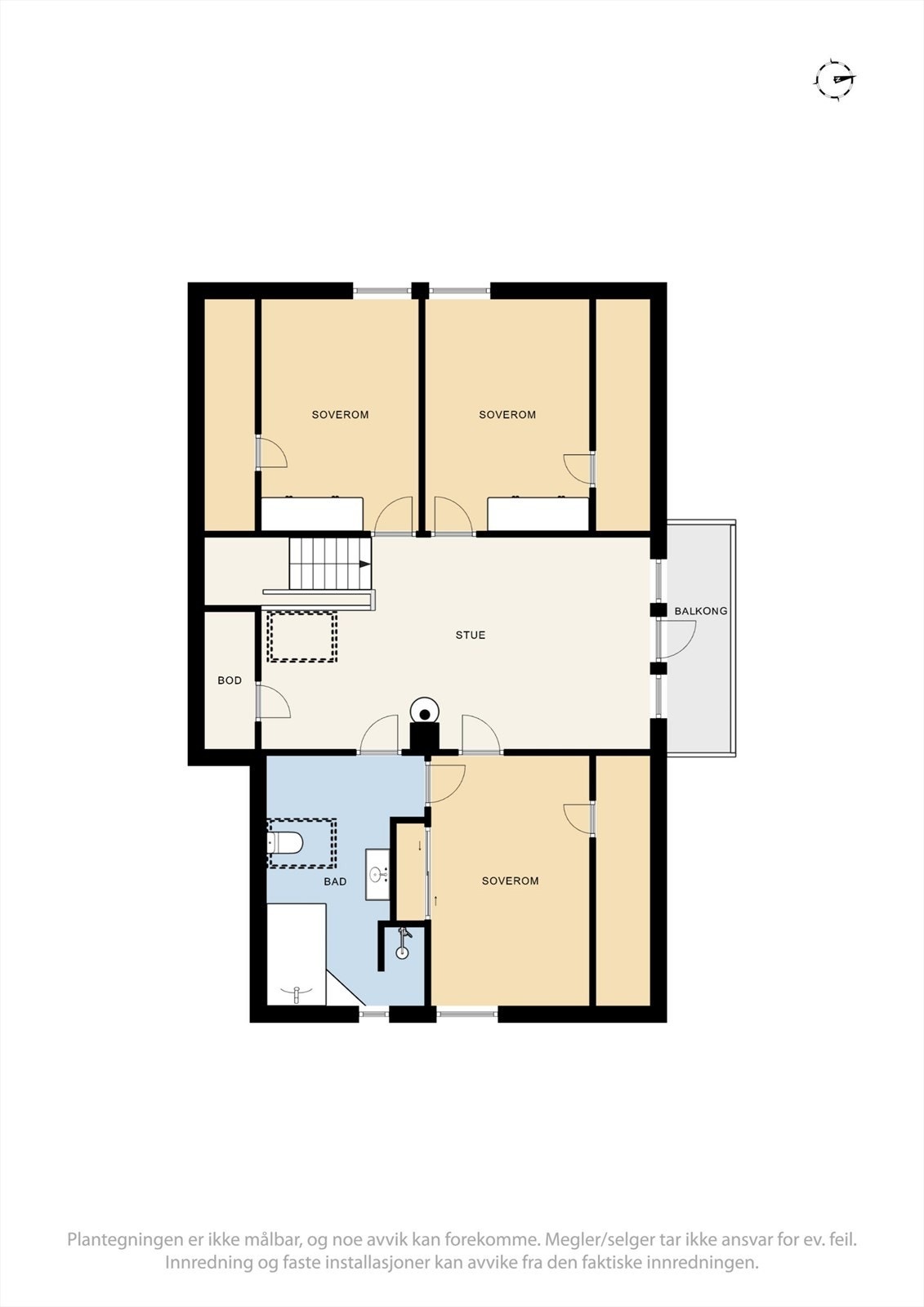 Plantegninger 2. Etasje Galleribilde