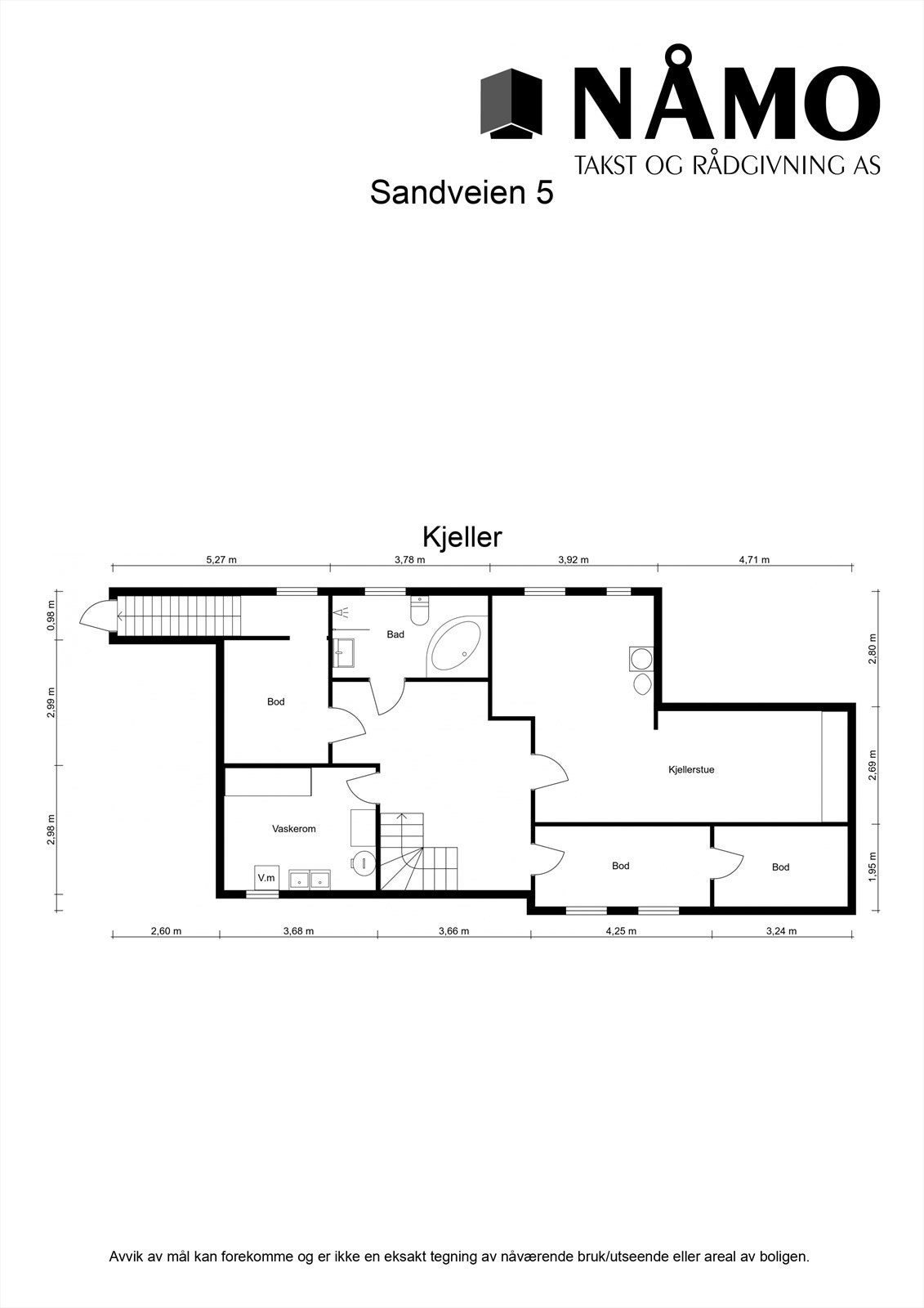 Plantegning kjeller Galleribilde