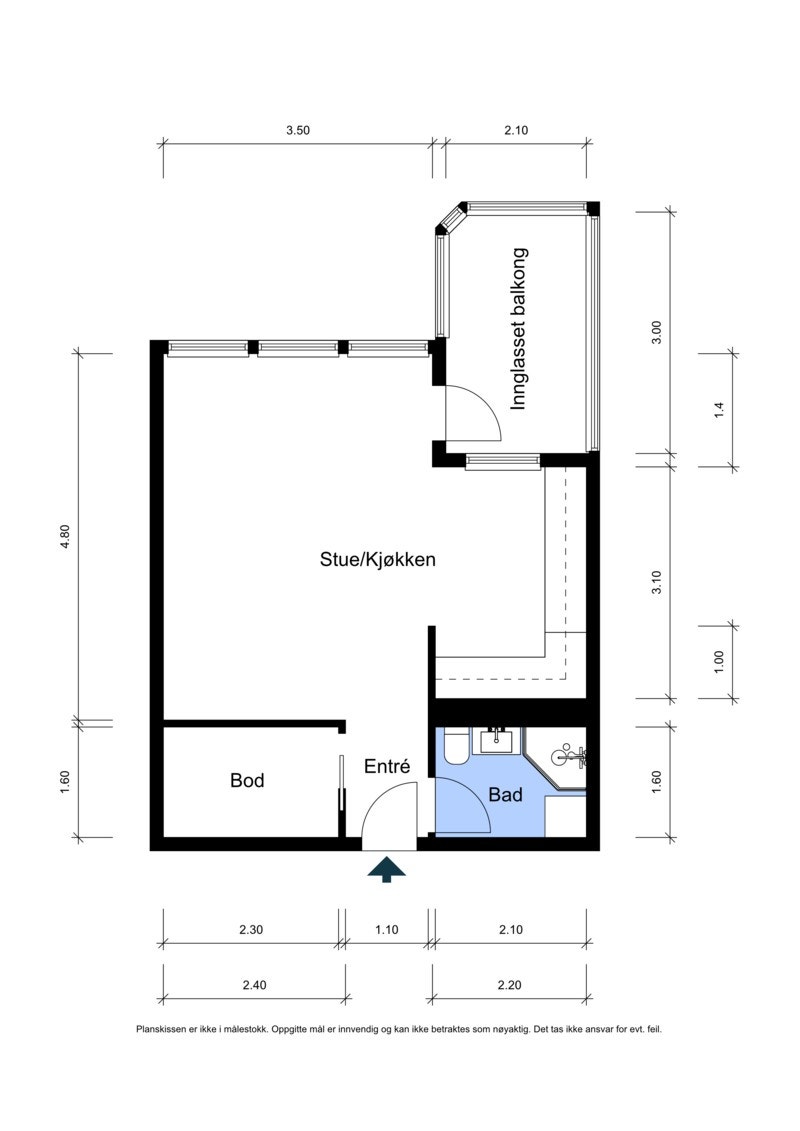 Planløsning Galleribilde