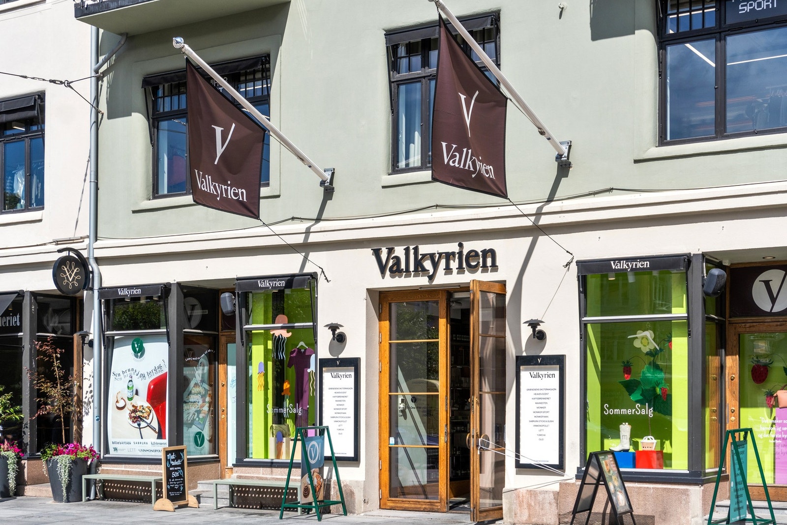 Valkyrien shoppingsenter i Bogstadveien. Galleribilde