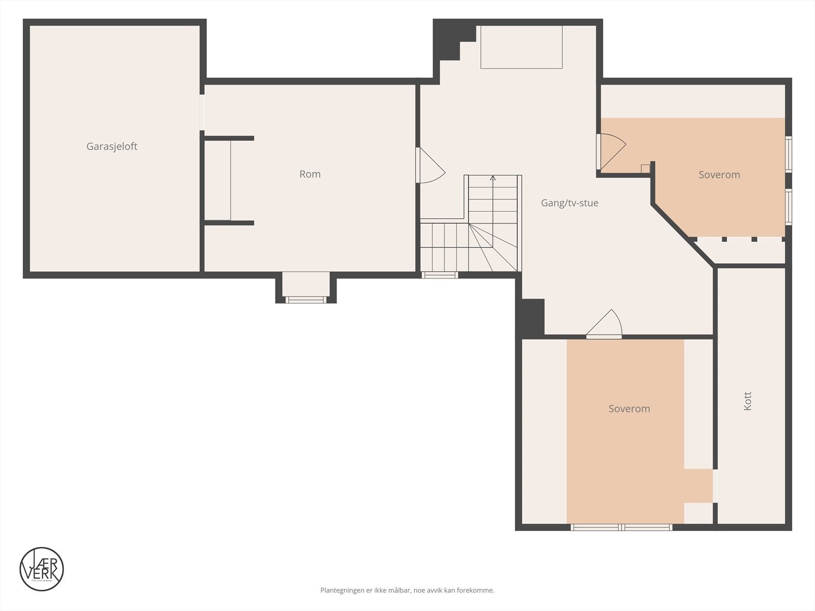 Plan 2 etasje. Galleribilde