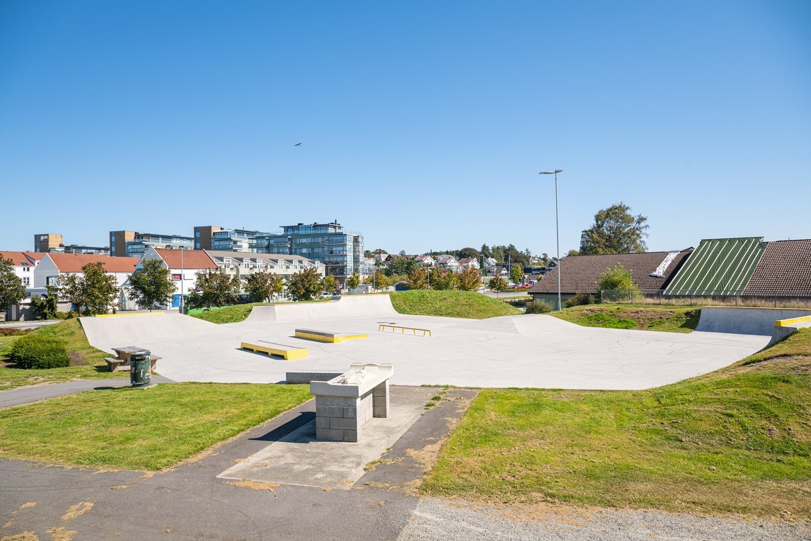 Hundvåg Skatepark ligger ikke lange gåturen fra leiligheten. Galleribilde