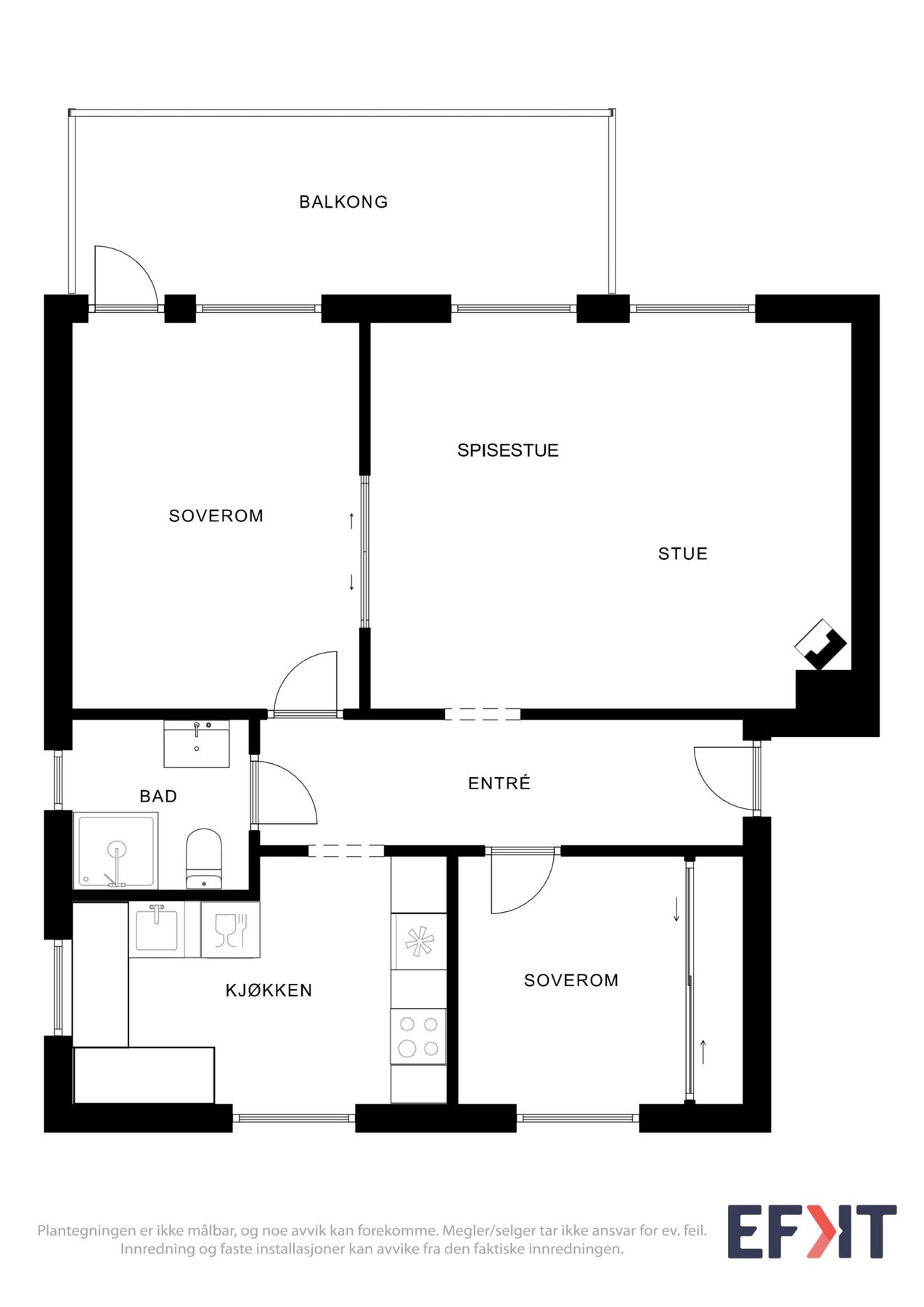 Plantegning. Galleribilde