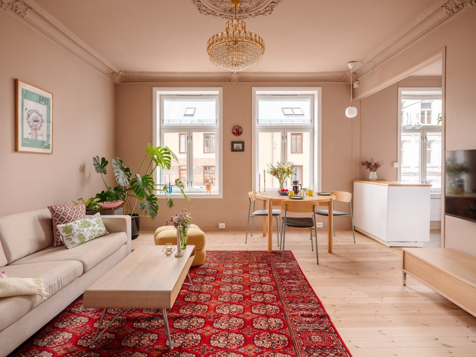 Velkommen til en klassisk perle i Tøyengata 29B!
Fotograf: Magnus Bjørnerud Galleribilde