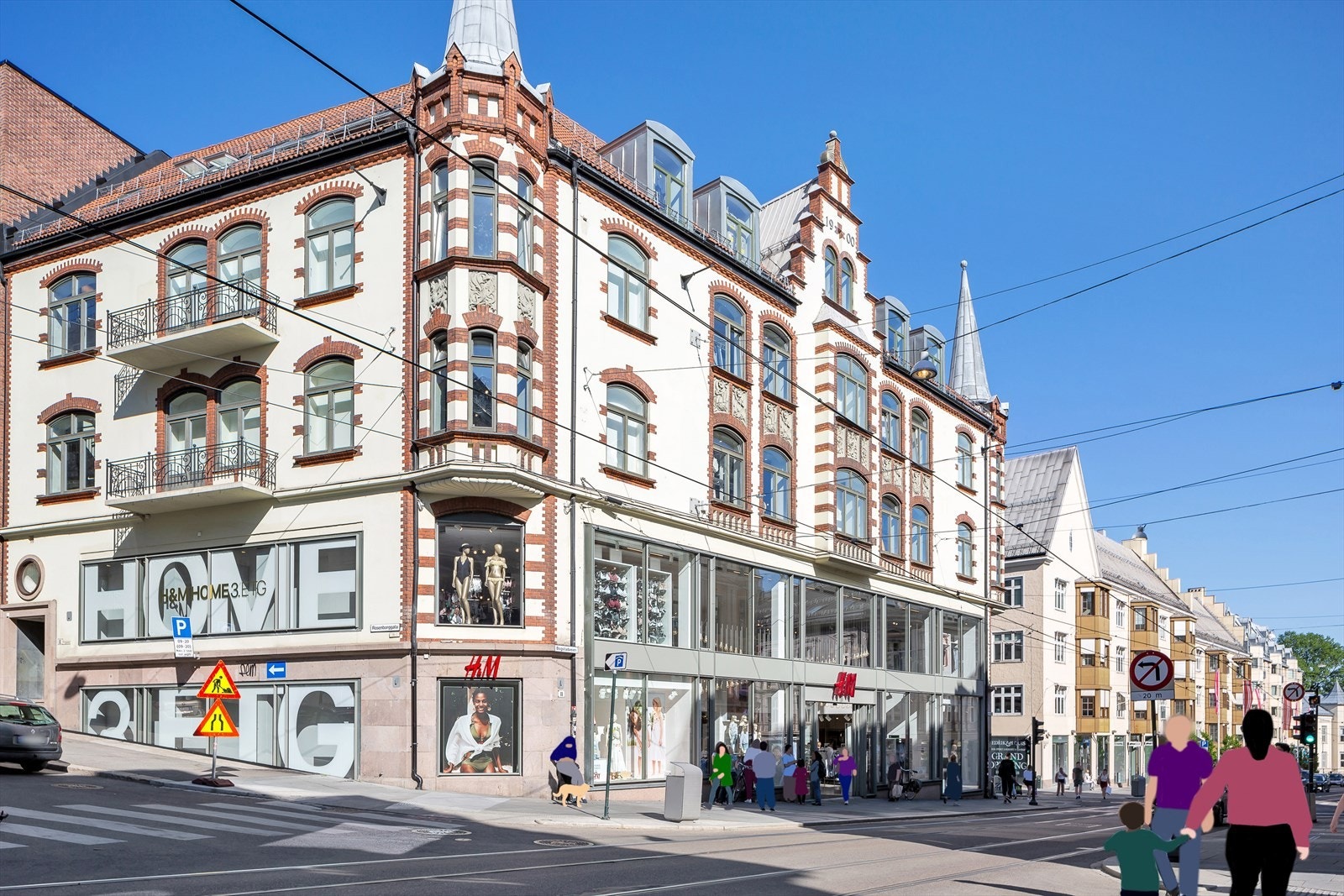 Bogstadveien er en av landets beste handlegater og tilbyr et rikt utvalg av shoppingmuligheter, dagligvareforretninger, kaféer, bakerier, restauranter osv. Galleribilde