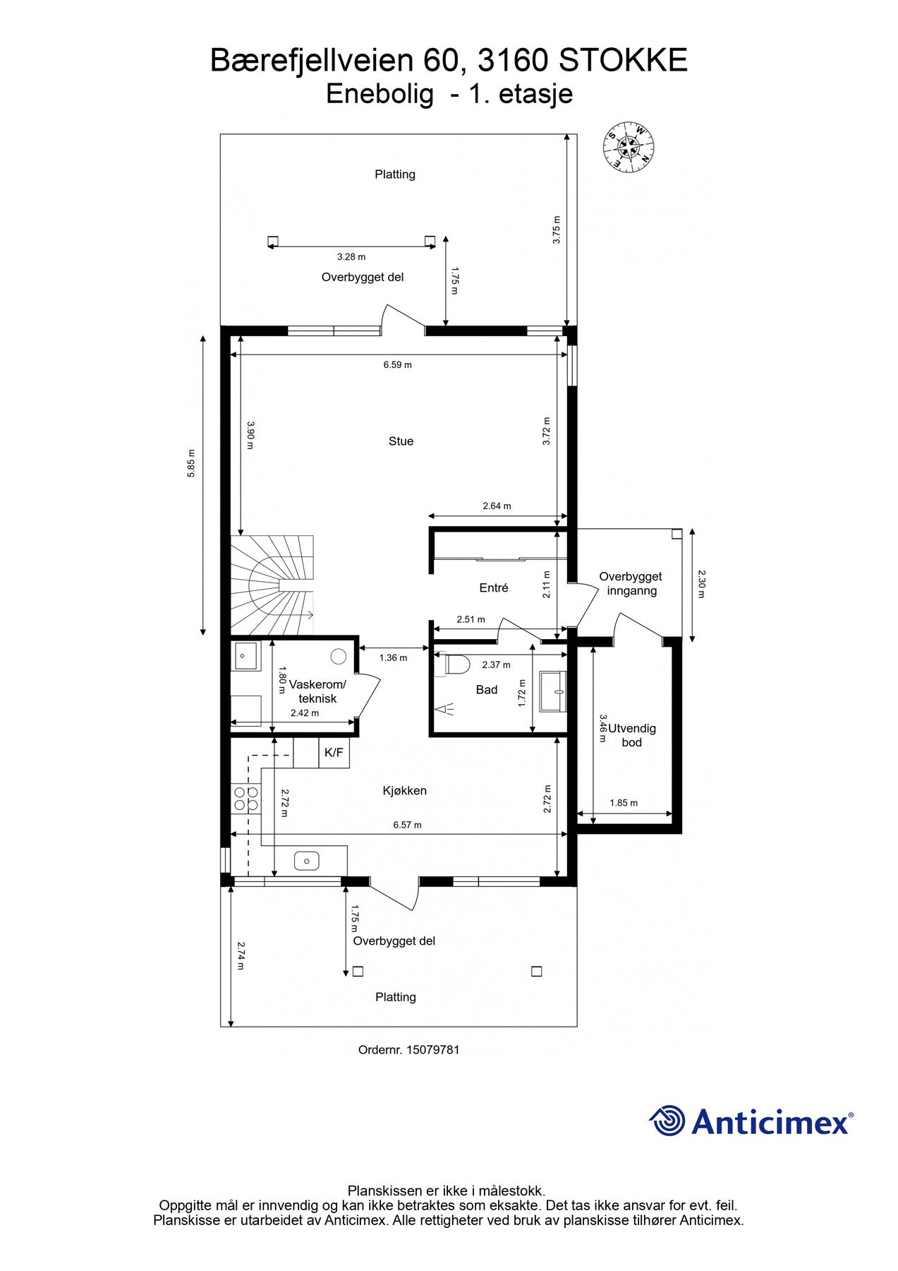Gjør deg kjent med planløsningen Galleribilde