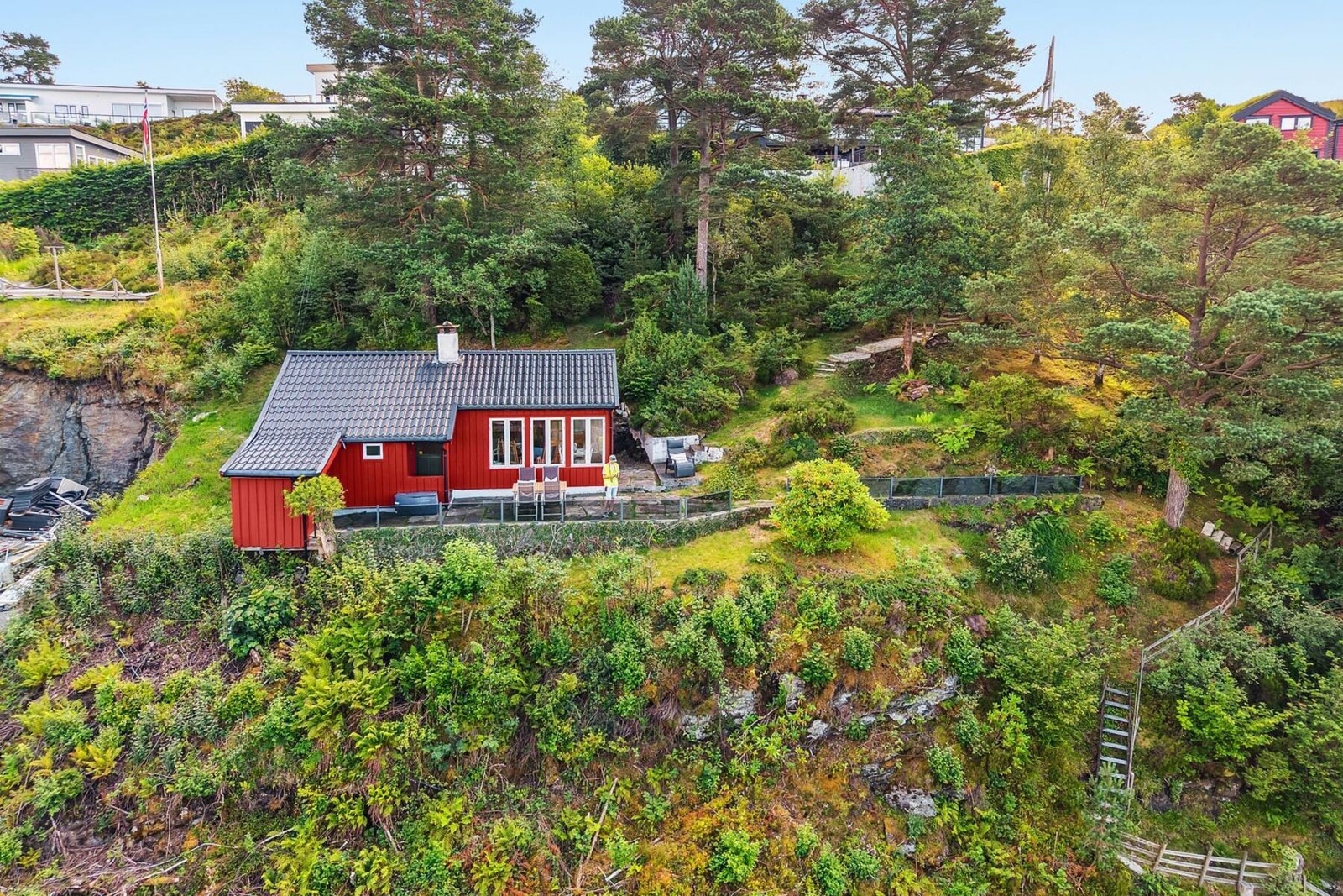 Eiendommen er på hele 1 157 kvm. Galleribilde