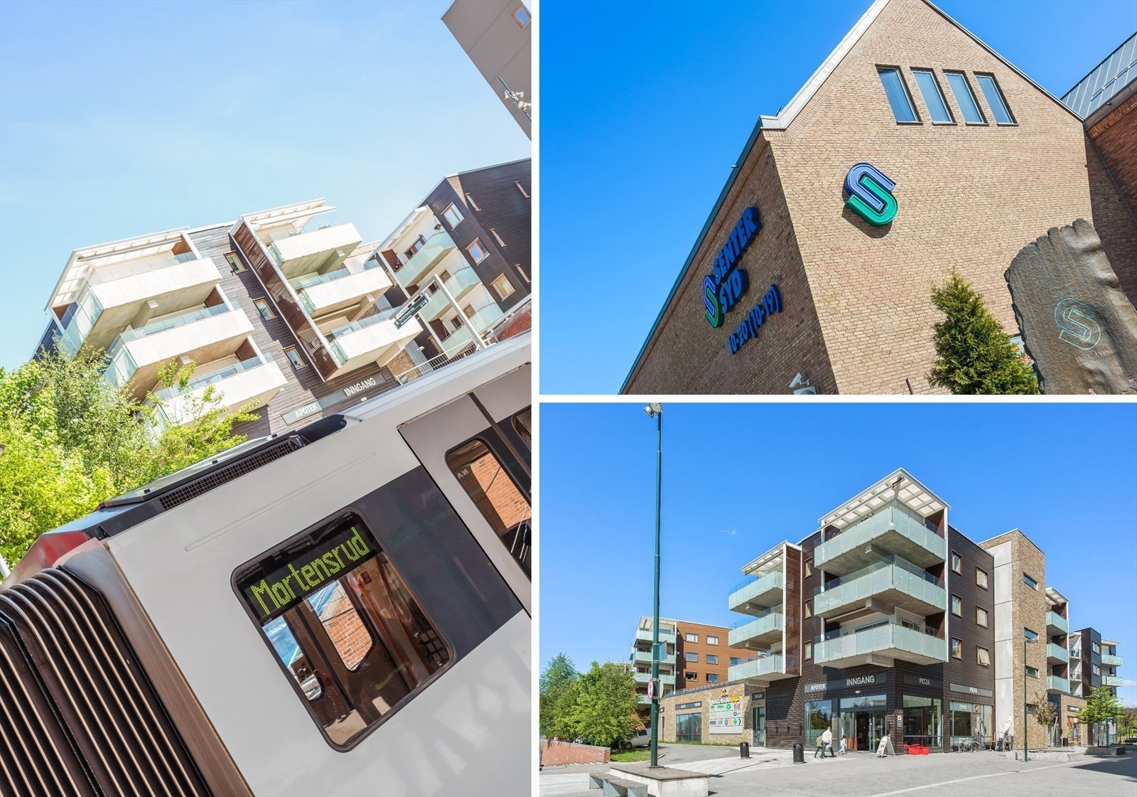 Sentralt med T-bane, trening, shopping med mye mer en kort buss- eller kjøretur unna boligen. Galleribilde