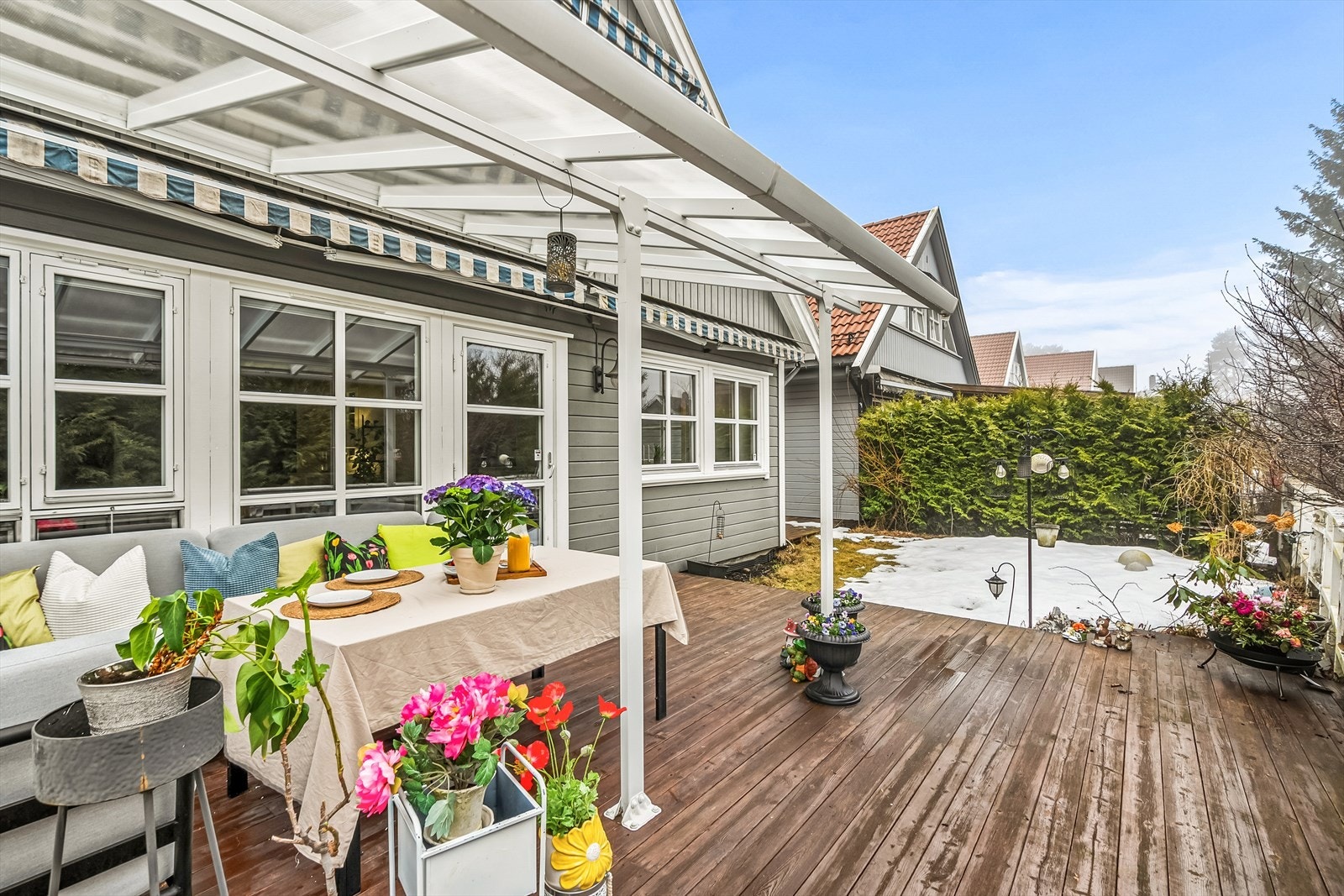 Her er får man mye boltreplass og man kan nyte varme sommerdager med familie og venner. Galleribilde