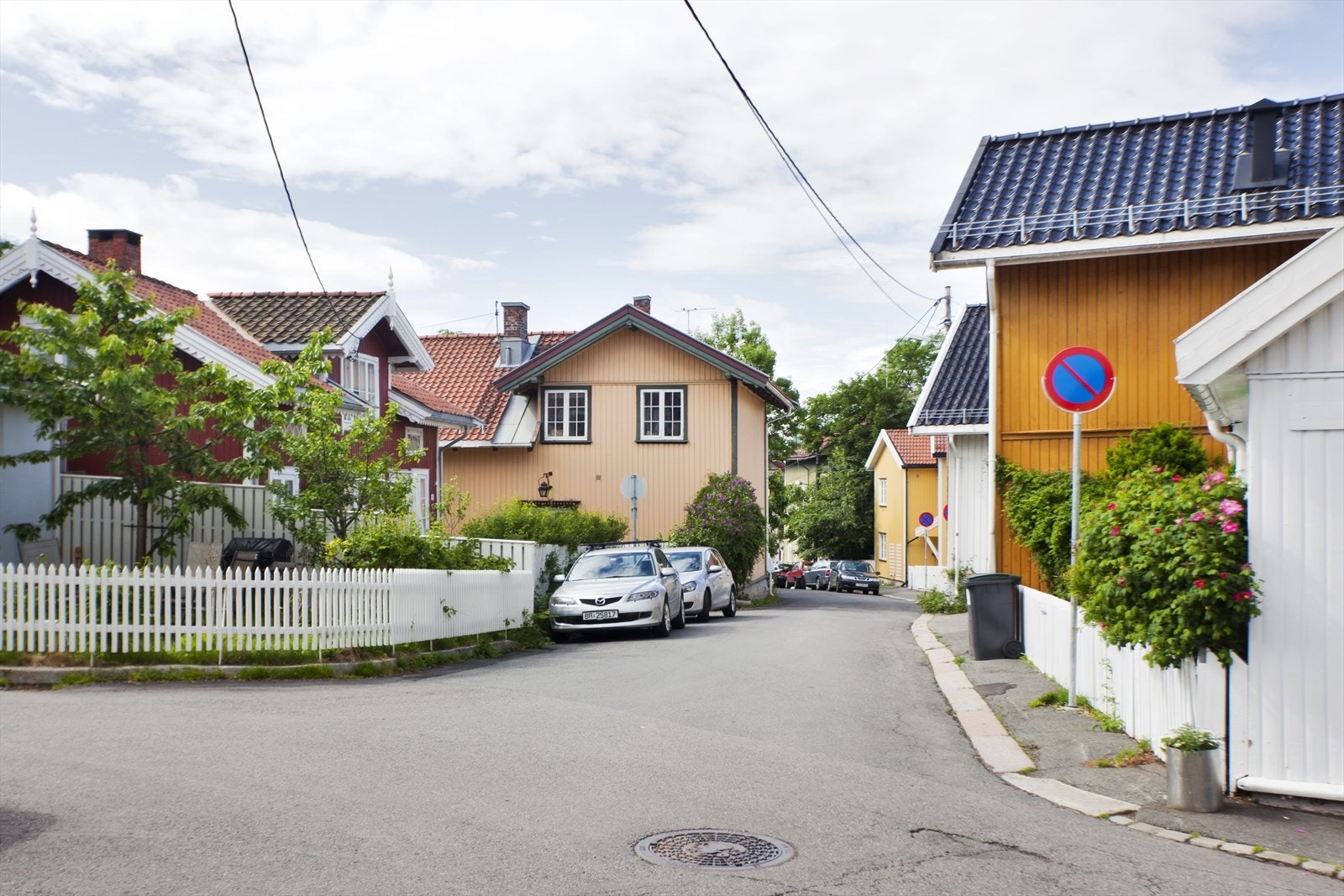 Rodeløkka byr på rolige gater, gamle trehus og barnevennlige omgivelser. Galleribilde