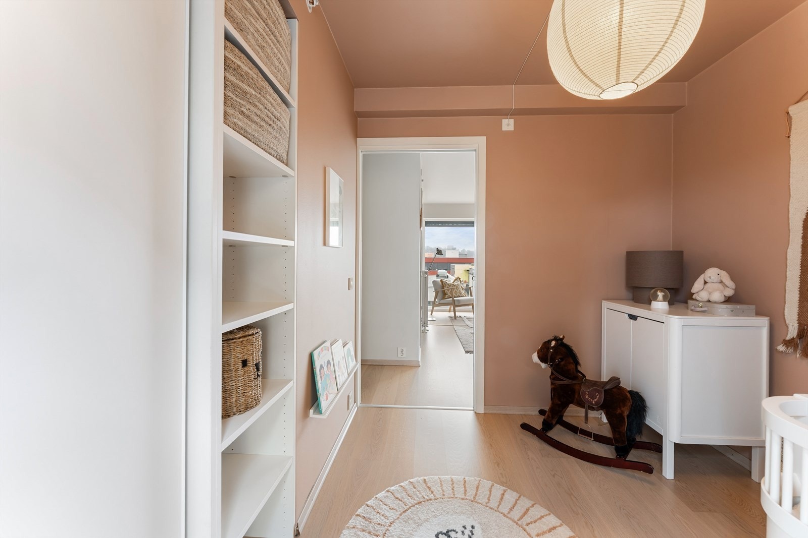 Begge soverommene ligger i samme etasje. Galleribilde