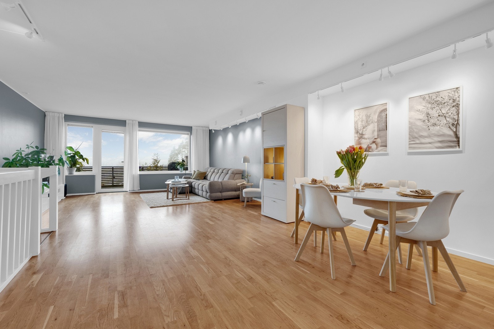 Boligen fra 2013 med passivhusstandard. Galleribilde