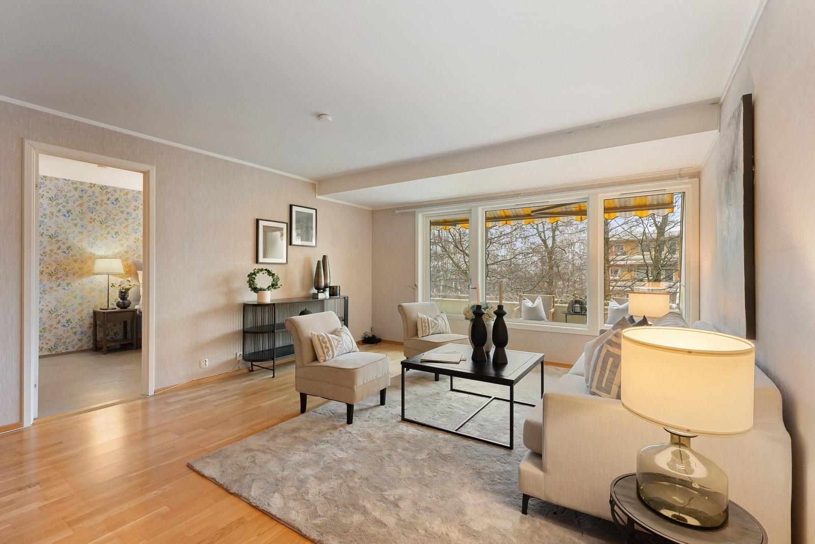 Flott stue Galleribilde