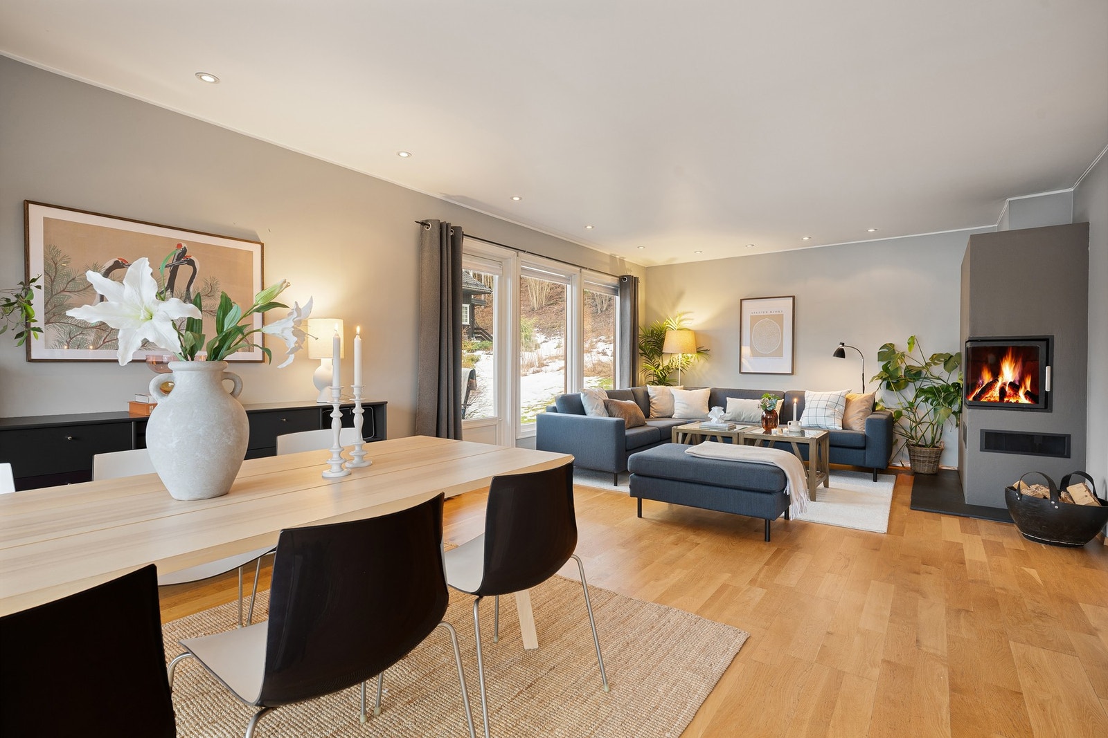 Åpent og sosialt Galleribilde