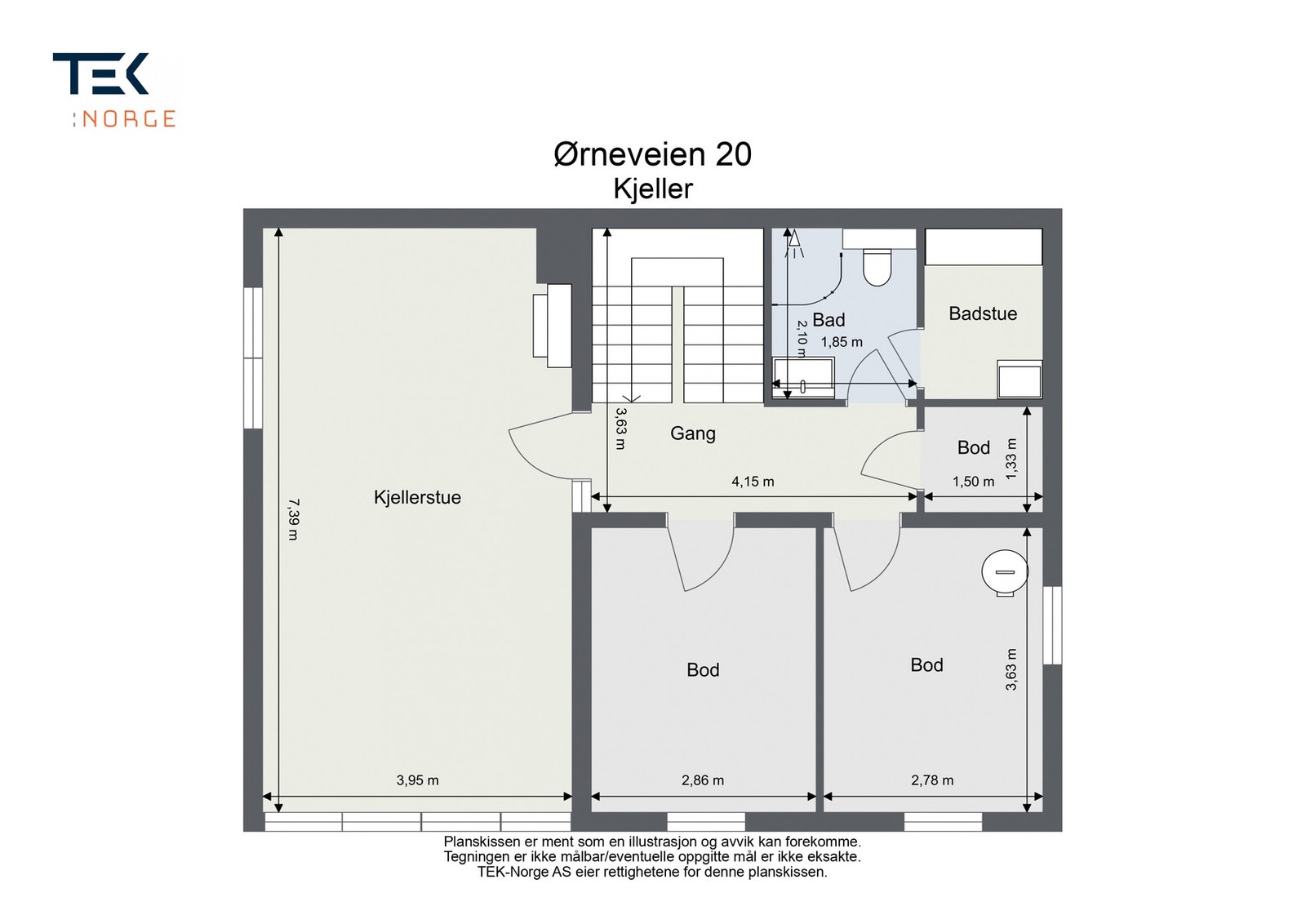 Underetasje Galleribilde