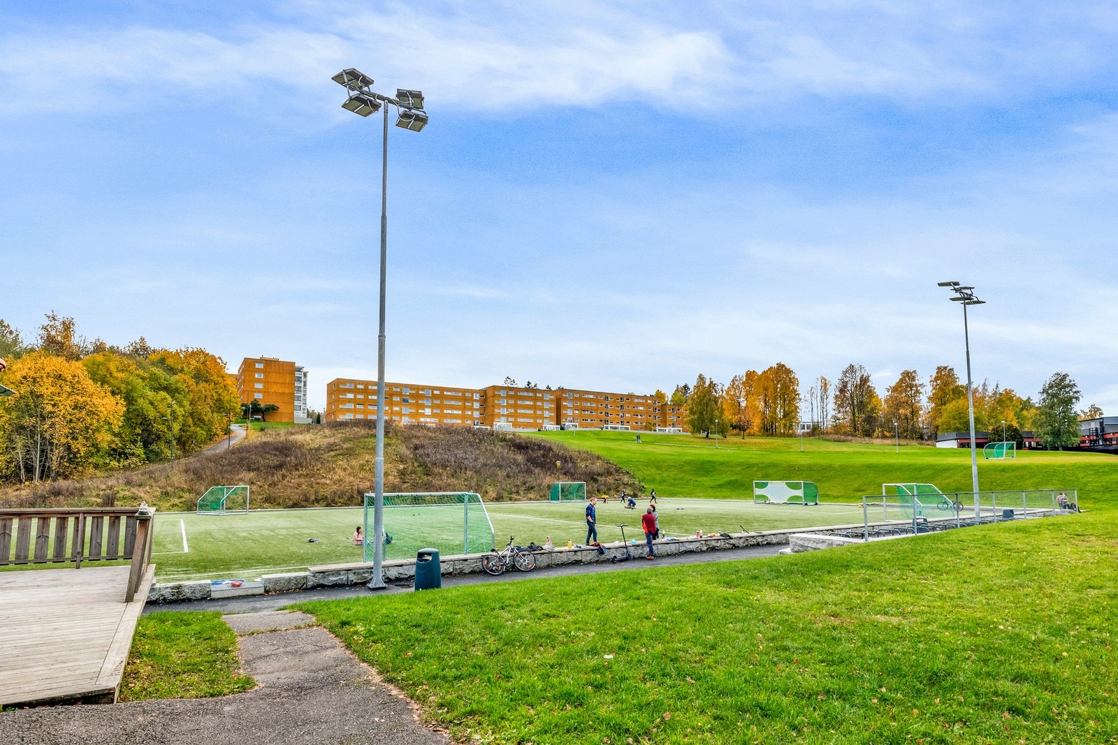 Nærområdet har ett bredt tilbud av fritidsaktiviteter Galleribilde