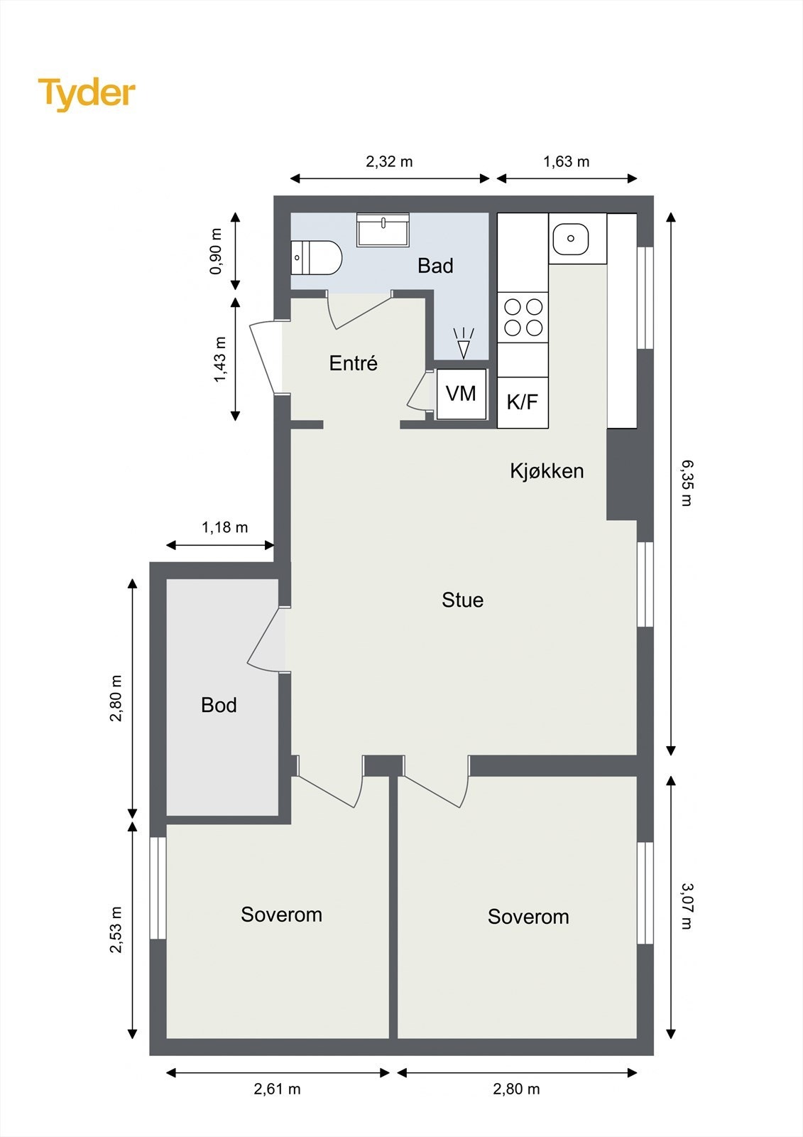 Plantegning. Galleribilde