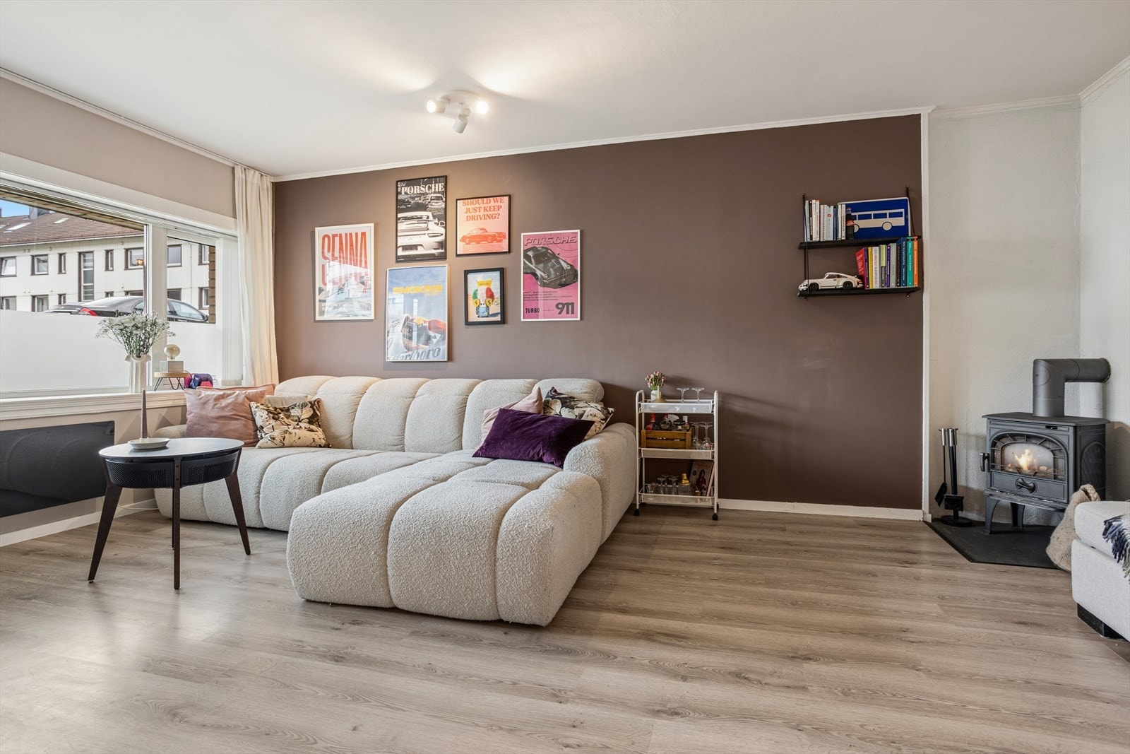 Elektrisk oppvarming eller peis, valget er ditt. Galleribilde