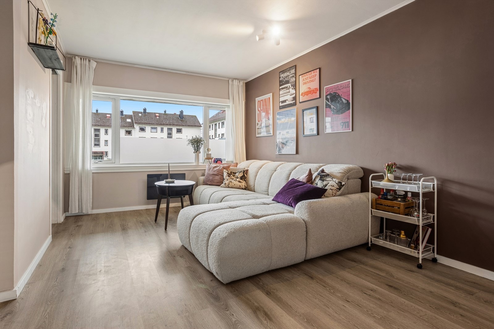 Vegger er nymalt i 2026. Galleribilde