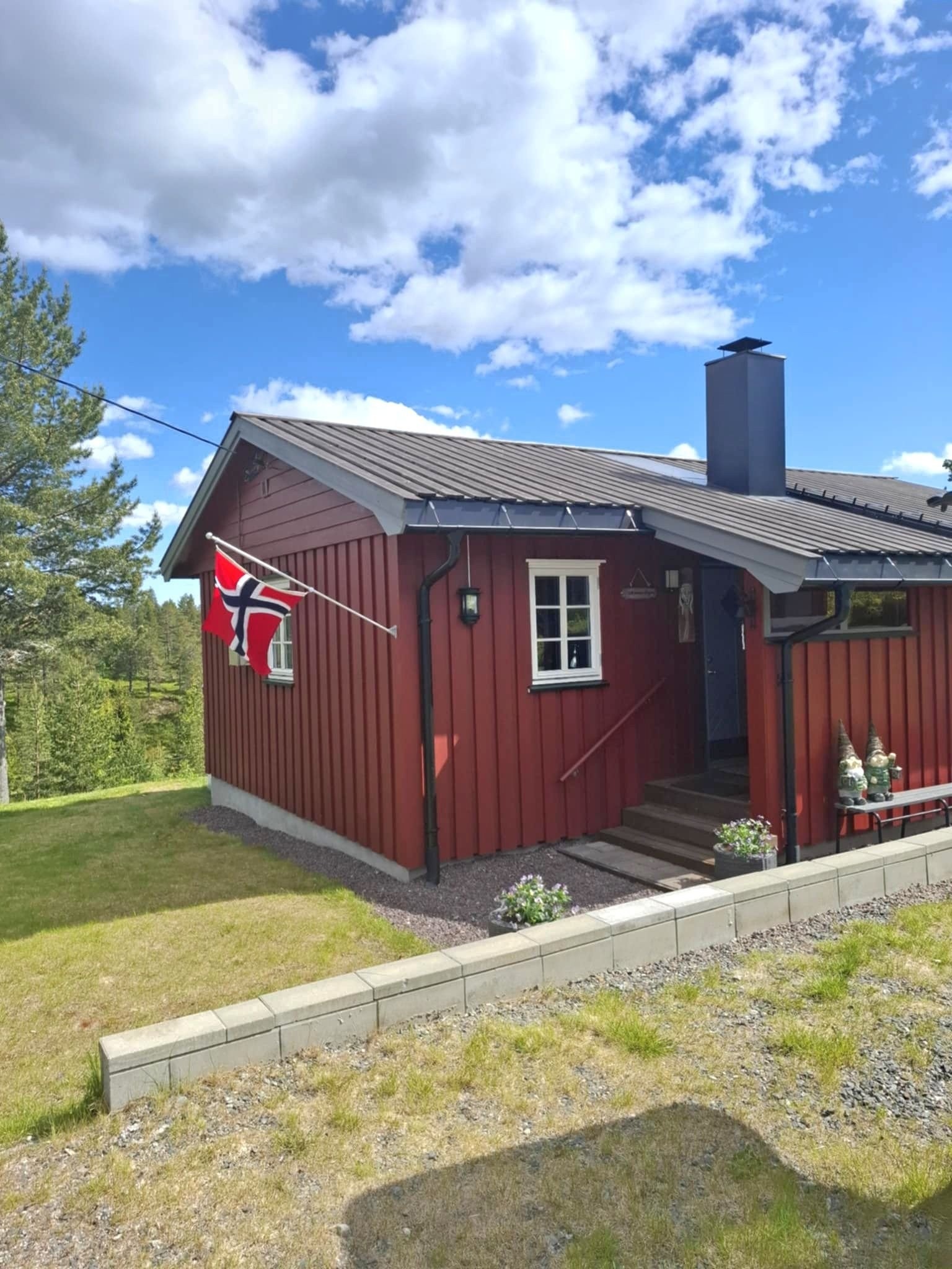 Inngang fra parkering Galleribilde