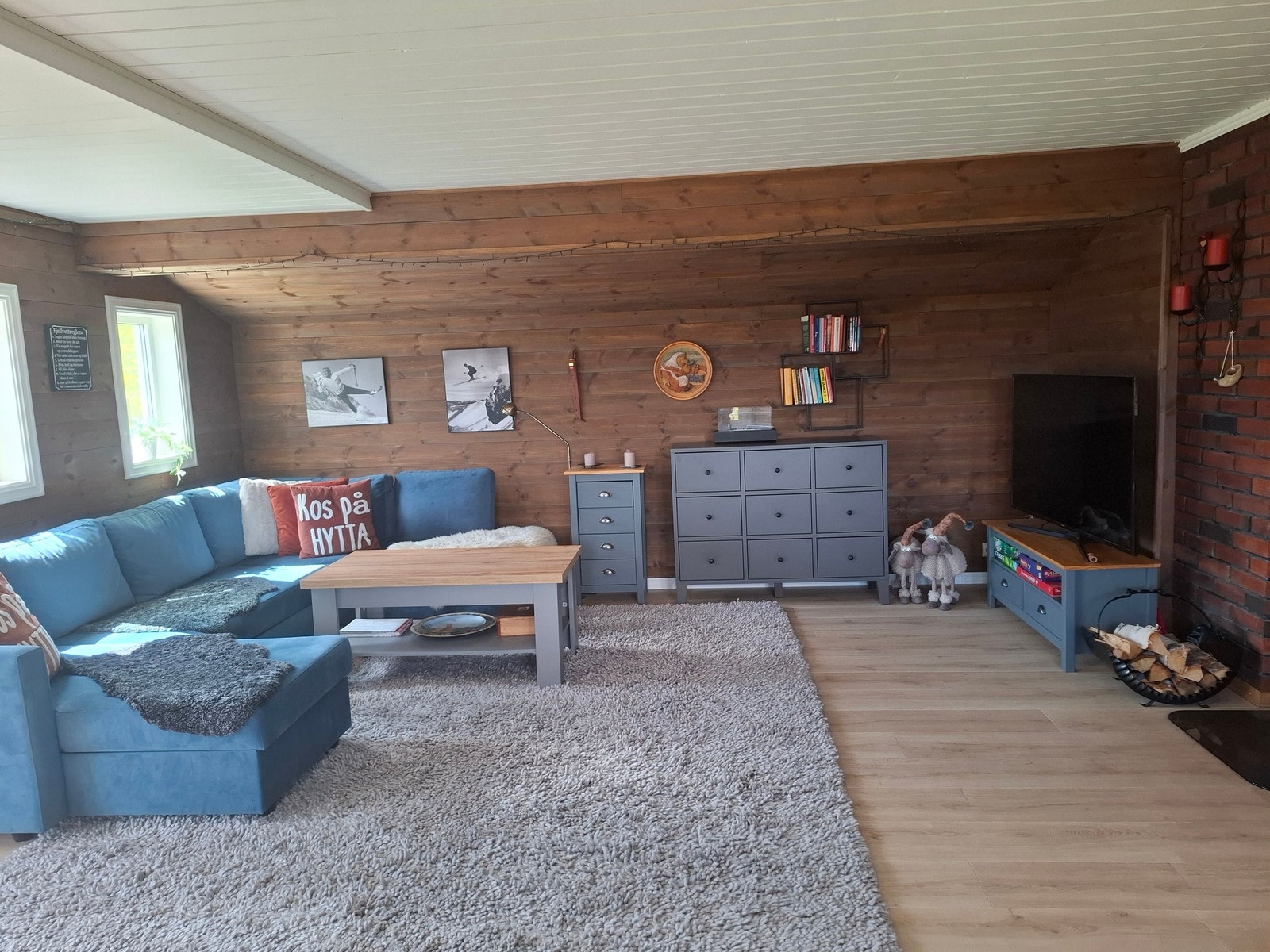 Tv kan sees om ønskelig Galleribilde