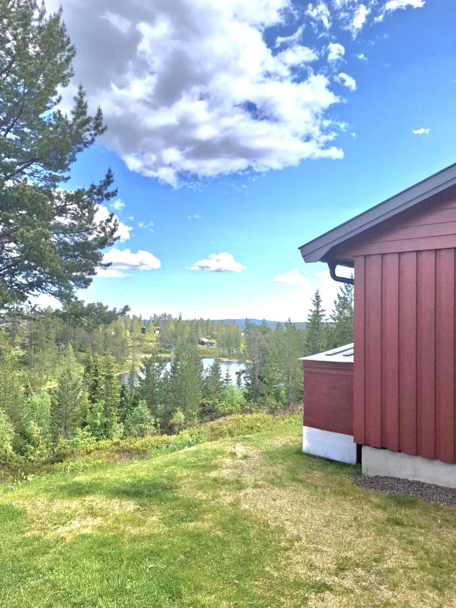 Ned mot igletjern fra plenen Galleribilde