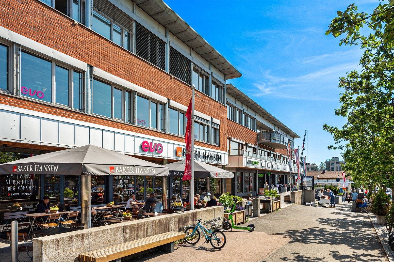 Røa senter er et hyggelig samlepunkt for de lokale Galleribilde