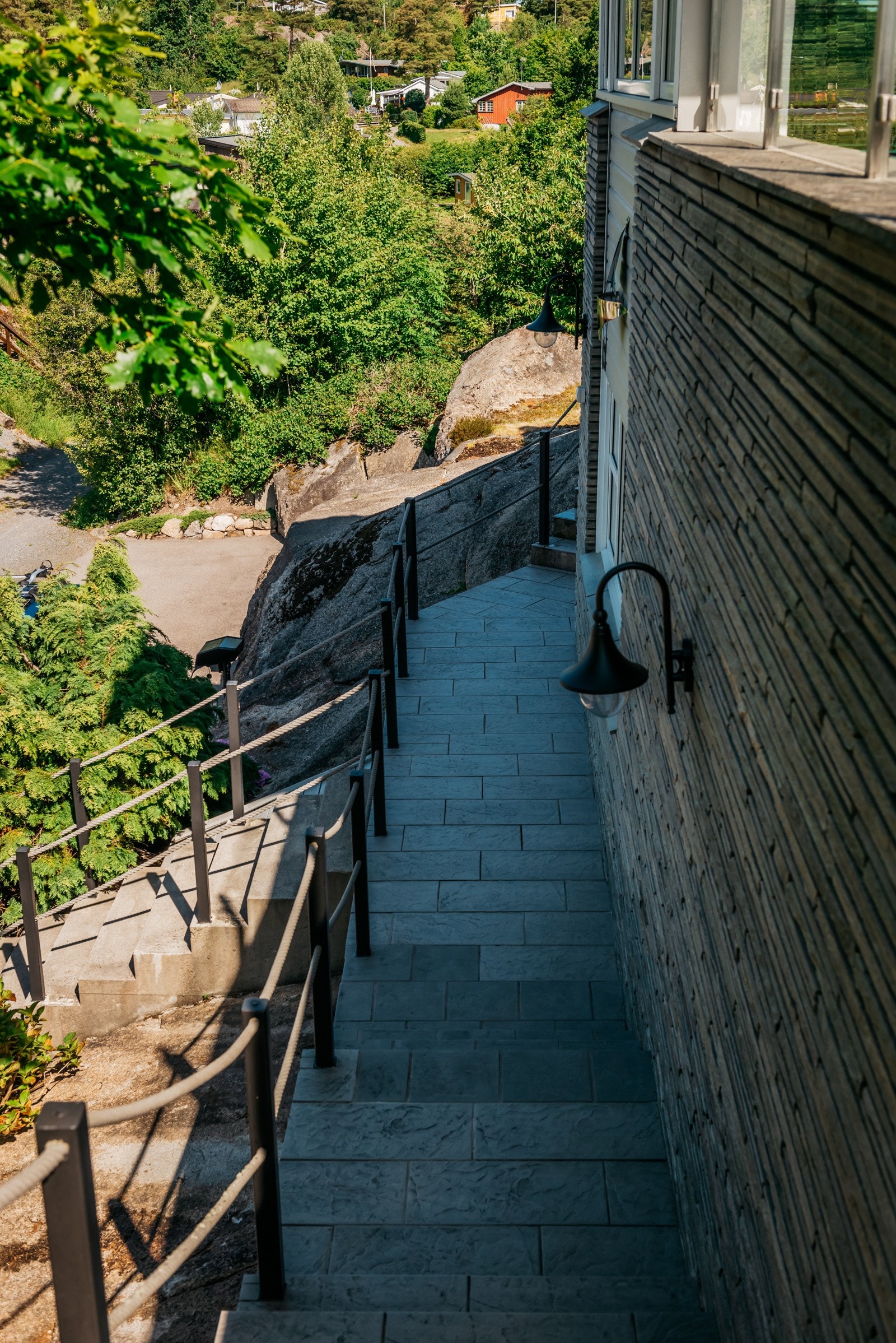 Flott adkomstvei til hytta Galleribilde