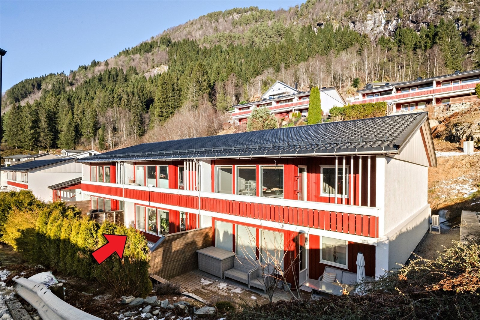 Skjermet hage Galleribilde