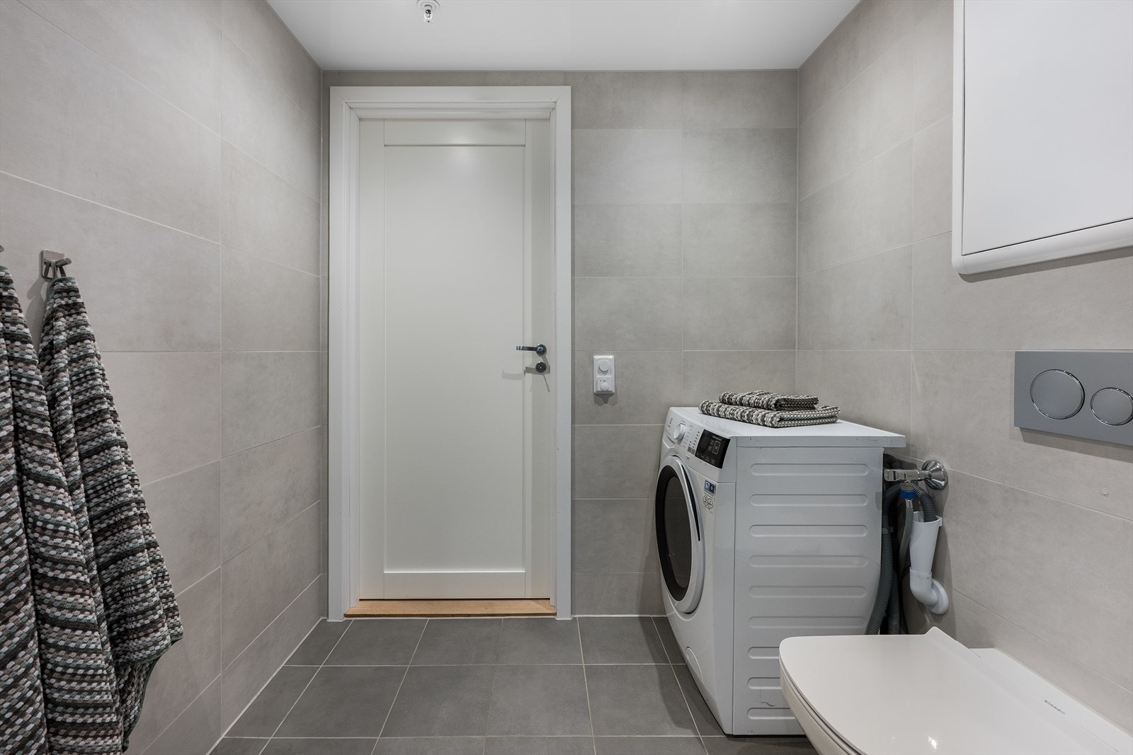 Balansert ventilasjon sikrer godt inneklima på badet. Galleribilde