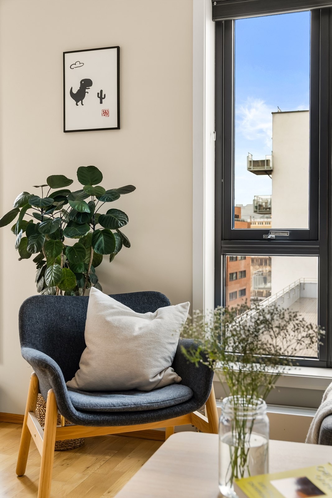 Store vindusflater Galleribilde