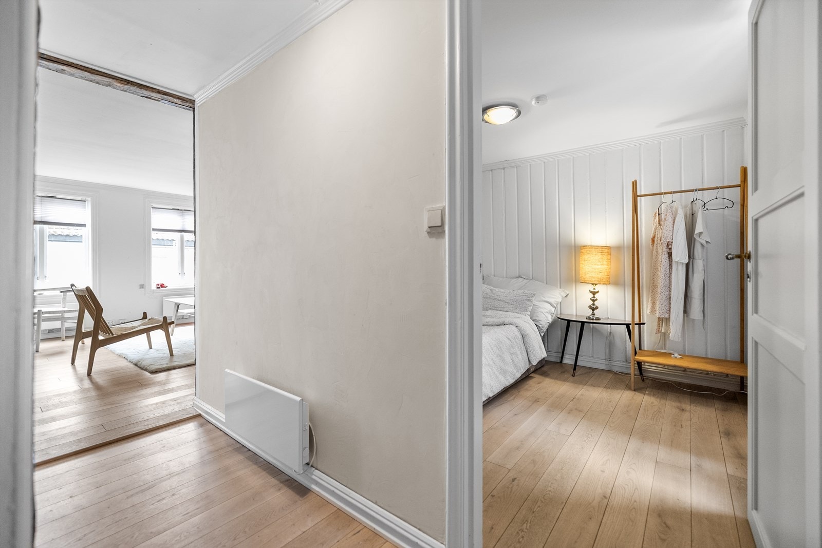 Videre kommer vi til boligens soverom. Galleribilde