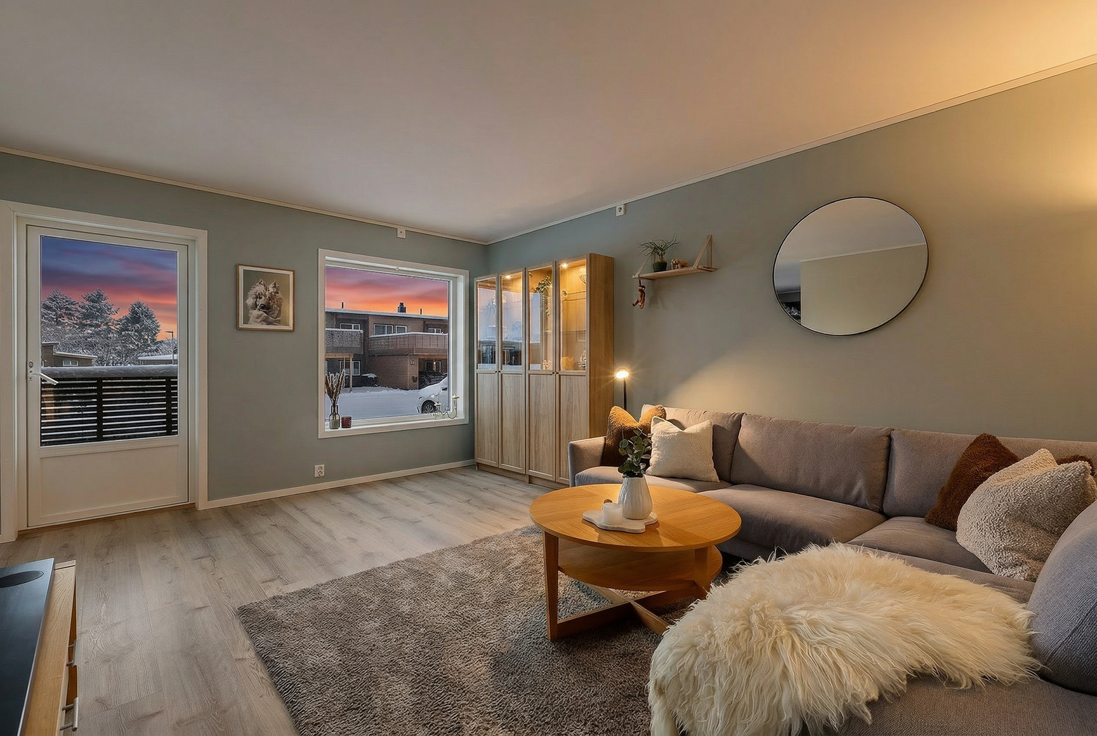 Leilighet i 1. etasje i firemannsbolig, oppført i 2022. Galleribilde