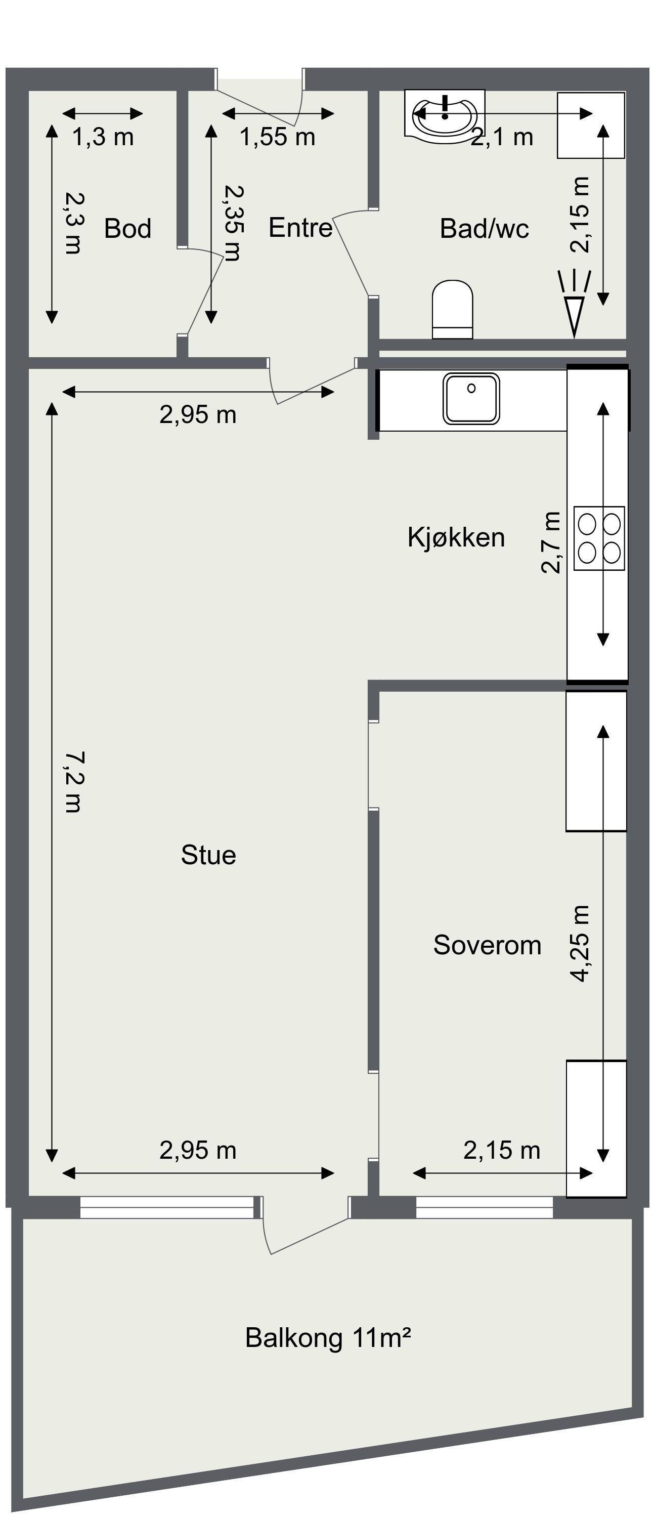 God planløsning Galleribilde