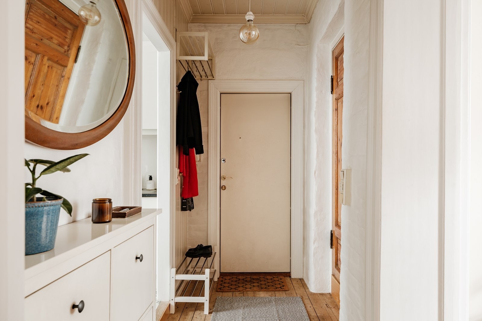 Leiligheten er utstyrt med dørcallinganlegg. Galleribilde